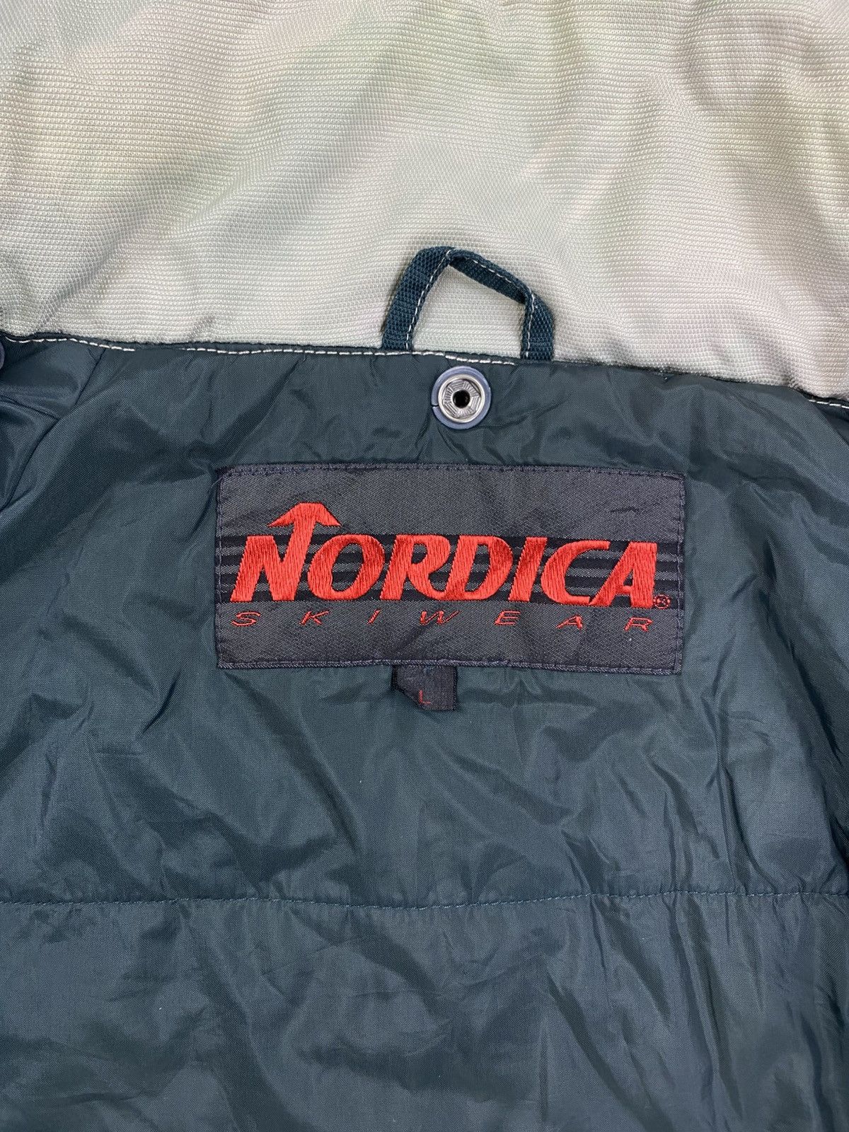 Japanese Brand Vintage Nordica Dark Green Skiwear Jacket Size US XL / EU 56 / 4 - 11 Thumbnail