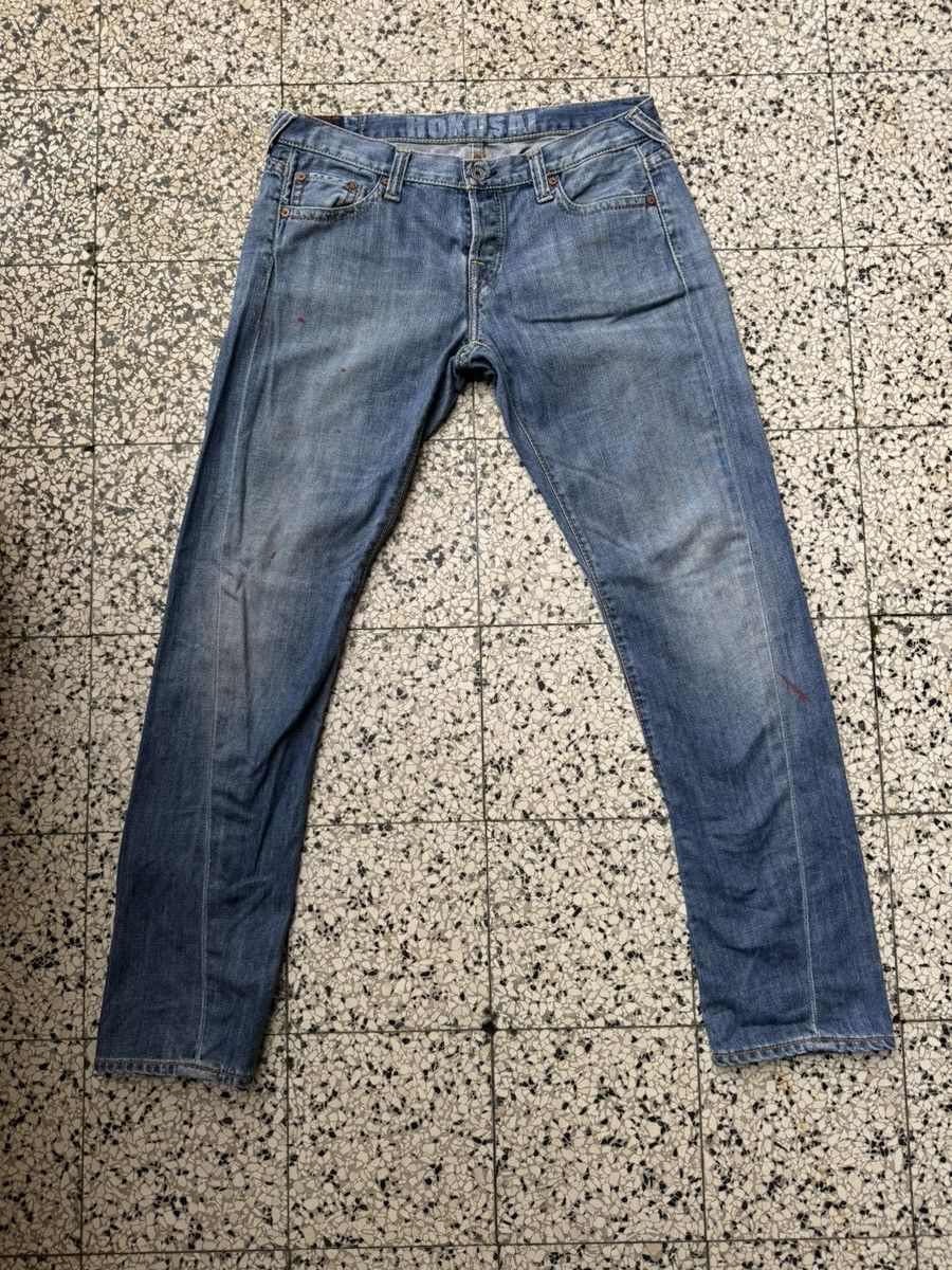 Evisu × Japanese Brand Evisu Hokusai painter and seagull print jeans Japan y2k Size 28" / US 6 / IT 42 - 5 Thumbnail