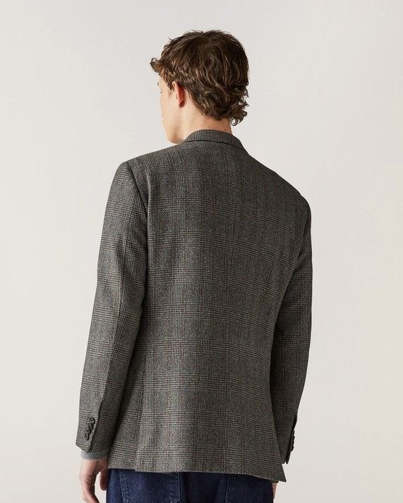 Loro Piana o1w1db10824 Milano Cashmere Jacket in Grey Size US XL / EU 56 / 4 - 5 Thumbnail