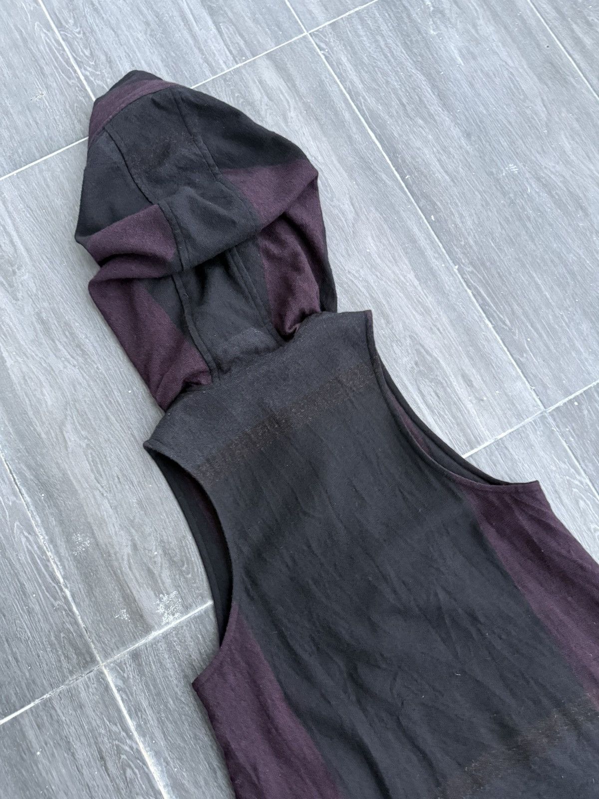 Yohji Yamamoto Y’s by YOHJI YAMAMOTO Wool Monster Maleficent Dress Hoodie Size M / US 6-8 / IT 42-44 - 15 Thumbnail