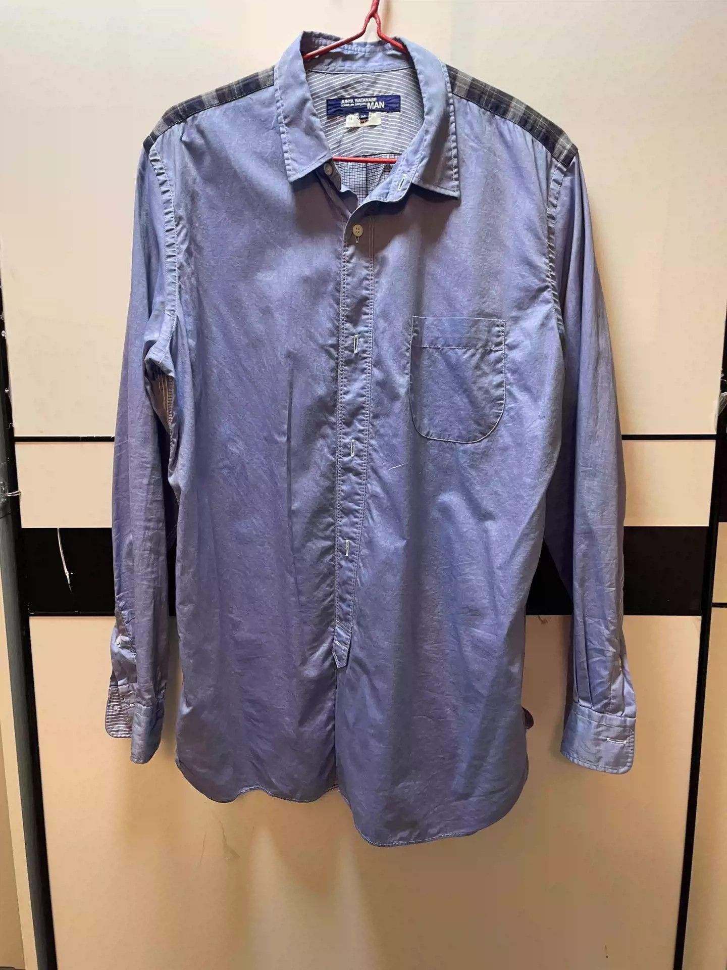 junya watanabe Classic patchwork shirt