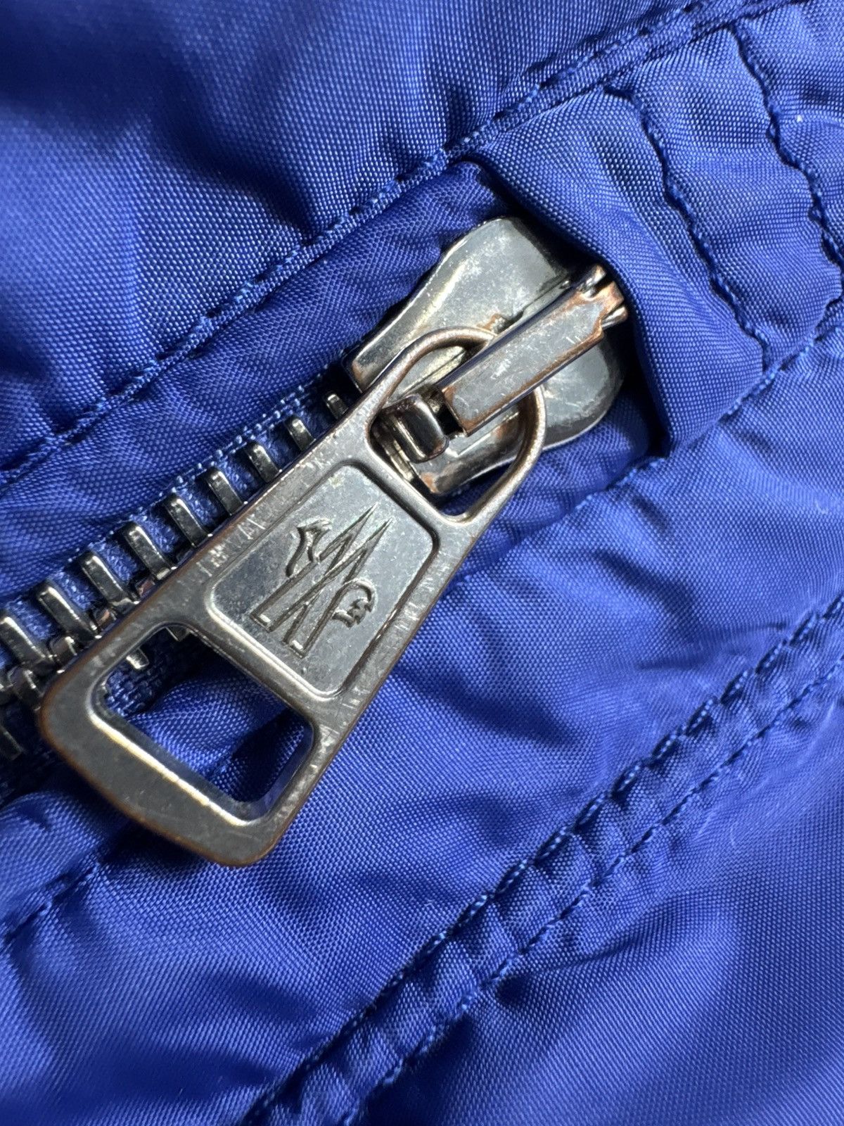 Moncler Moncler Renoir Giubbotto Luxury Nylon Jacket Size 2 Blue Size US M / EU 48-50 / 2 - 5 Thumbnail