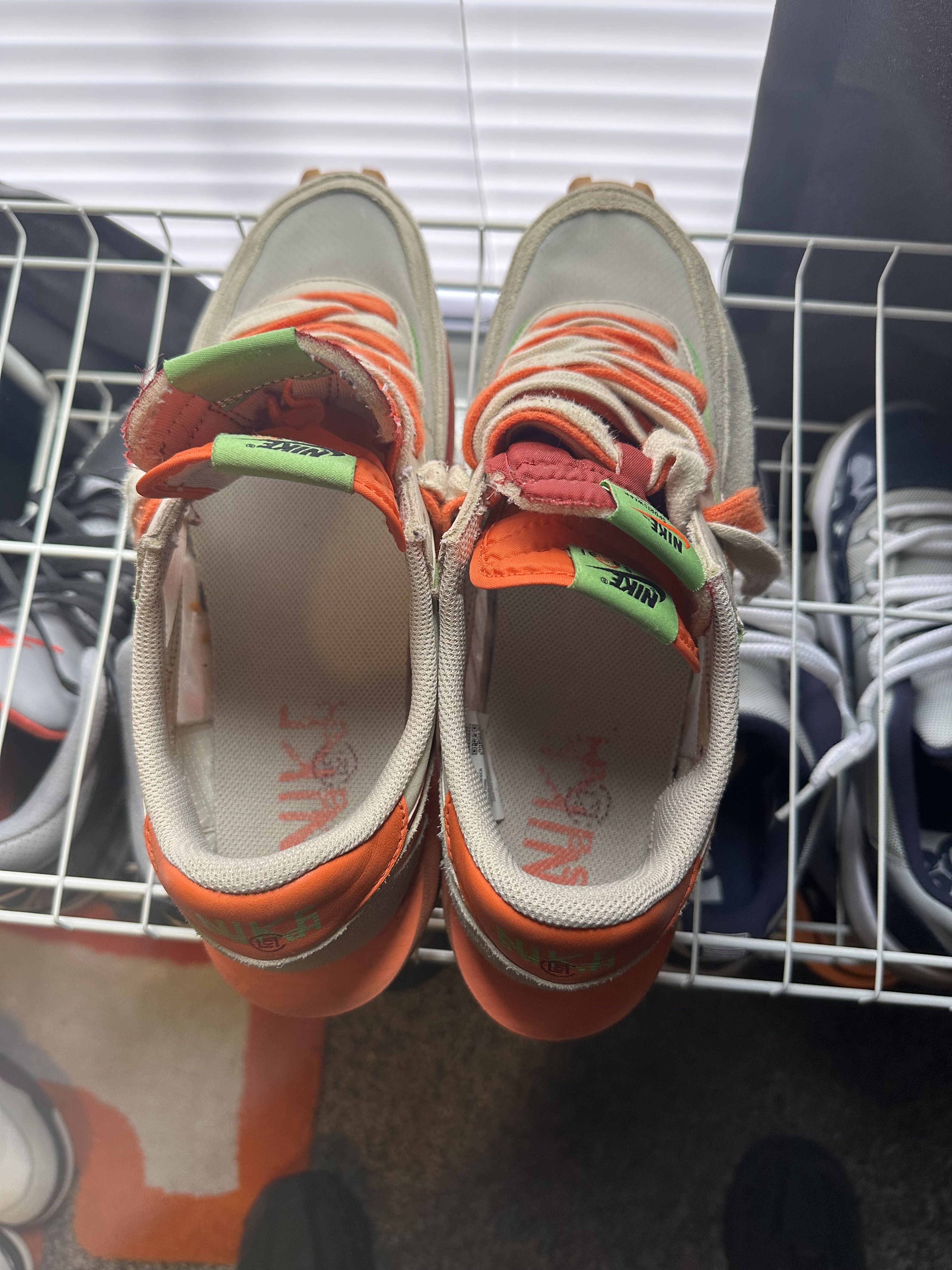 Nike Nike x sacai clot orange blaze Size US 10.5 / EU 43-44 - 6 Thumbnail