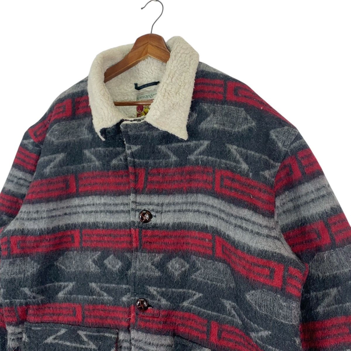 Aztech Mountain × Native × Vintage Vintage Kentucky Cardinal Navajo Design Jacket Size US M / EU 48-50 / 2 - 4 Thumbnail