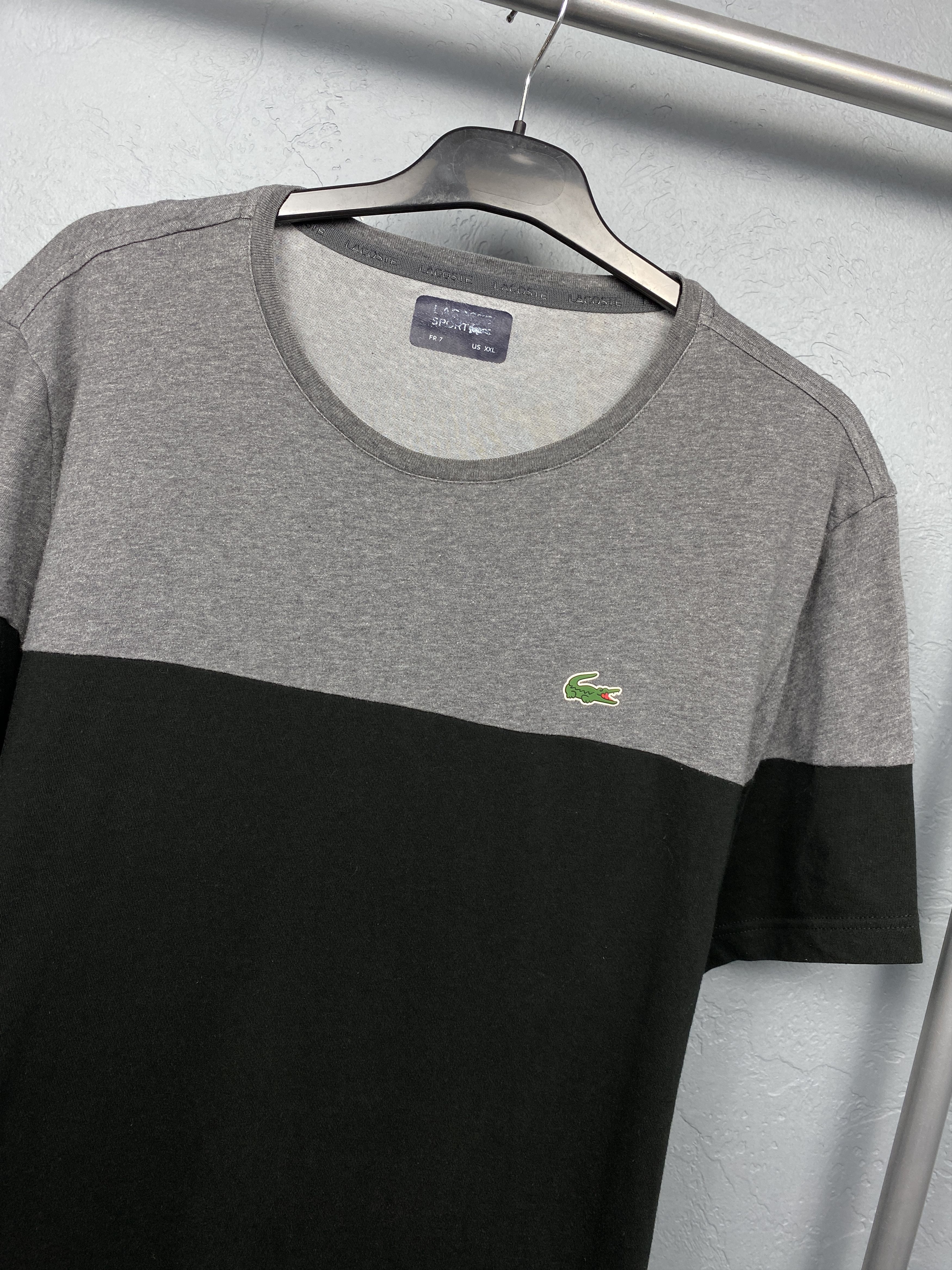 Lacoste Lacoste Vintage Mens Crew Neck T-Shirt Size US XXL / EU 58 / 5 - 2 Thumbnail