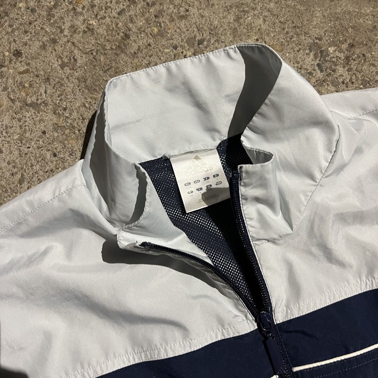 Adidas × Vintage 90s Adidas Lampas Vintage Y2K Oversized Retro Nylon Jacket Size US L / EU 52-54 / 3 - 4 Thumbnail