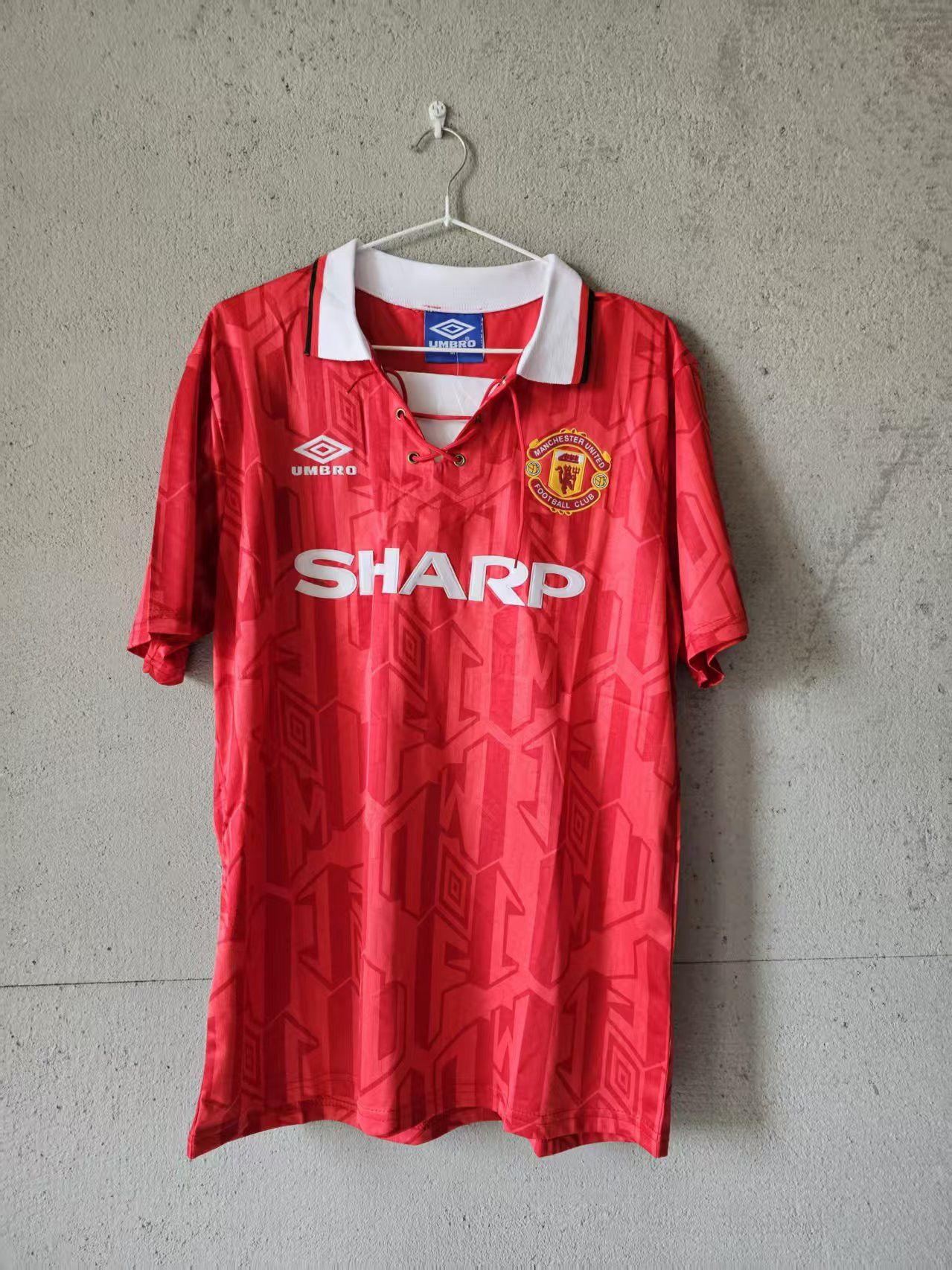 Other Vintage Manchester United Jersey Home Size US S / EU 44-46 / 1 - 1 Thumbnail