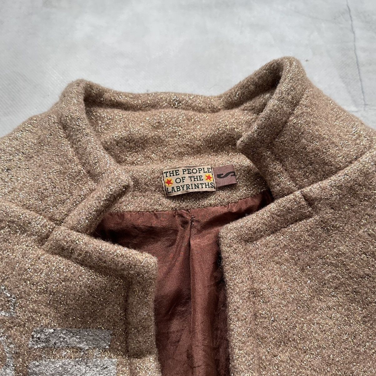 The People Of The Labyrinths RARE The People of The Labyrinths Wool Silk Jacket Plein Sud Size US S / EU 44-46 / 1 - 3 Thumbnail