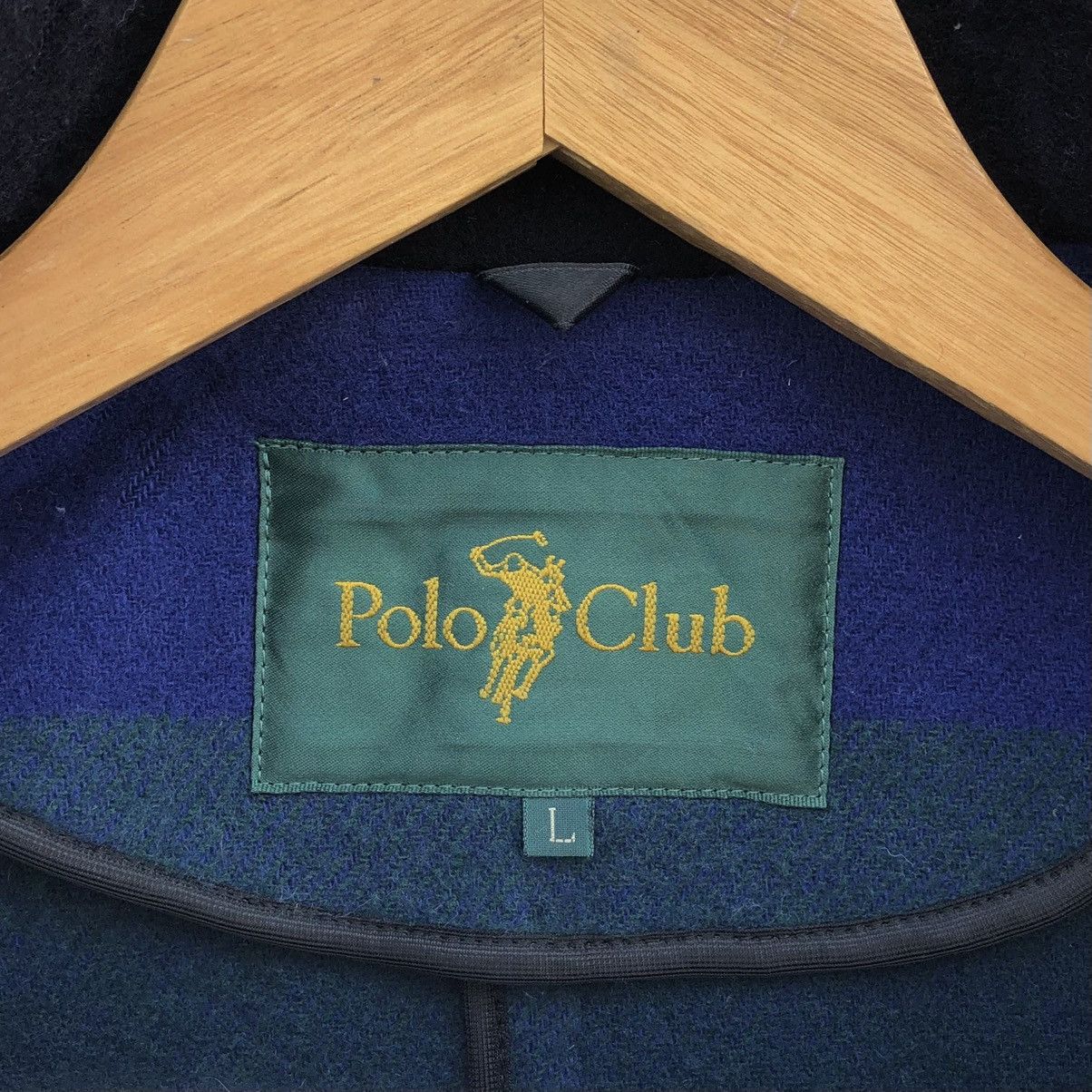 Beverly Hills Polo Club Vintage Polo Club Navy Blue Wool Peacoat Jacket Size US L / EU 52-54 / 3 - 22 Thumbnail