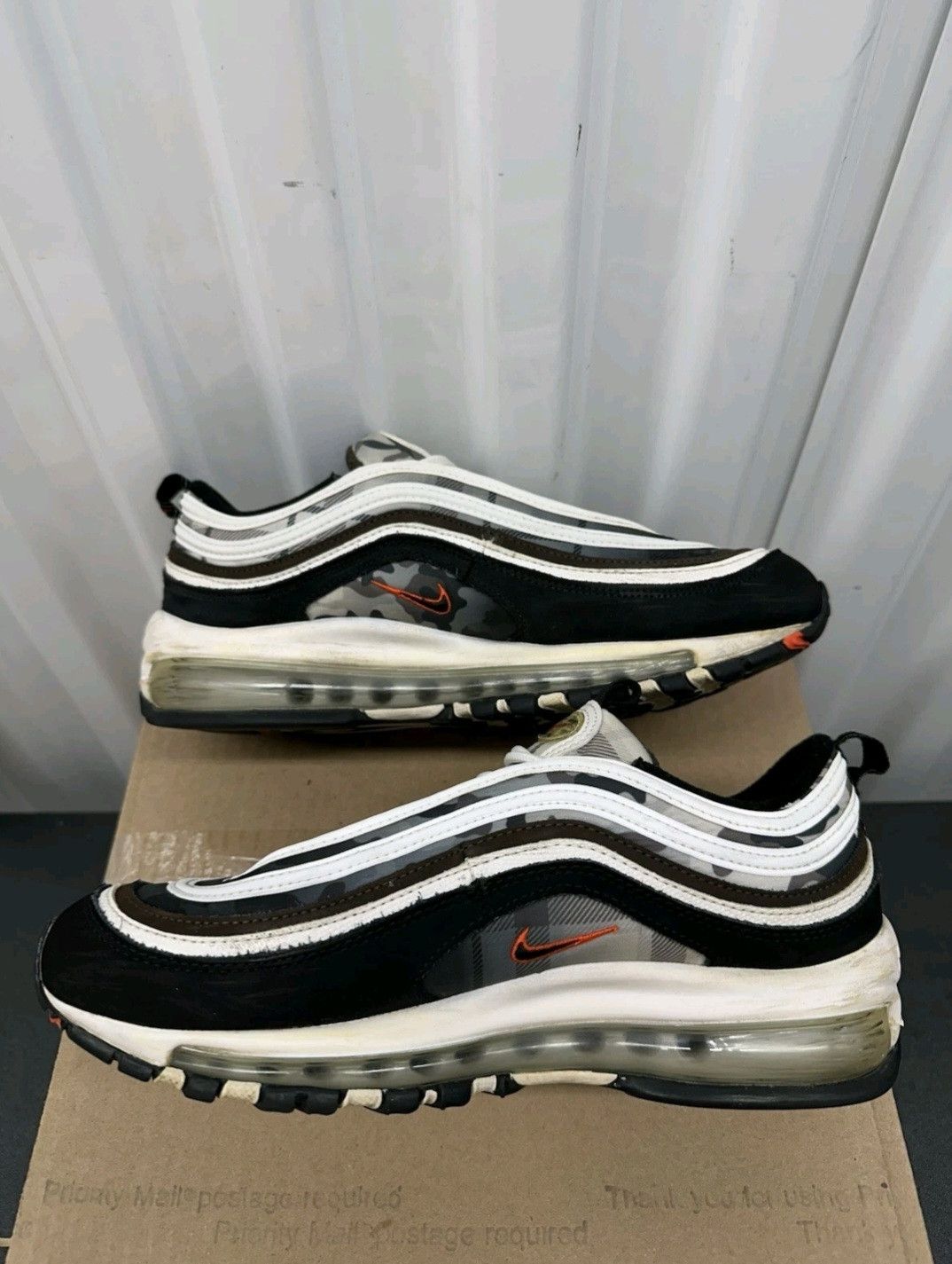 Nike Nike Air Max 97 GS White Black DB2017100 Size 7Y Size US 7 / EU 40 - 4 Thumbnail