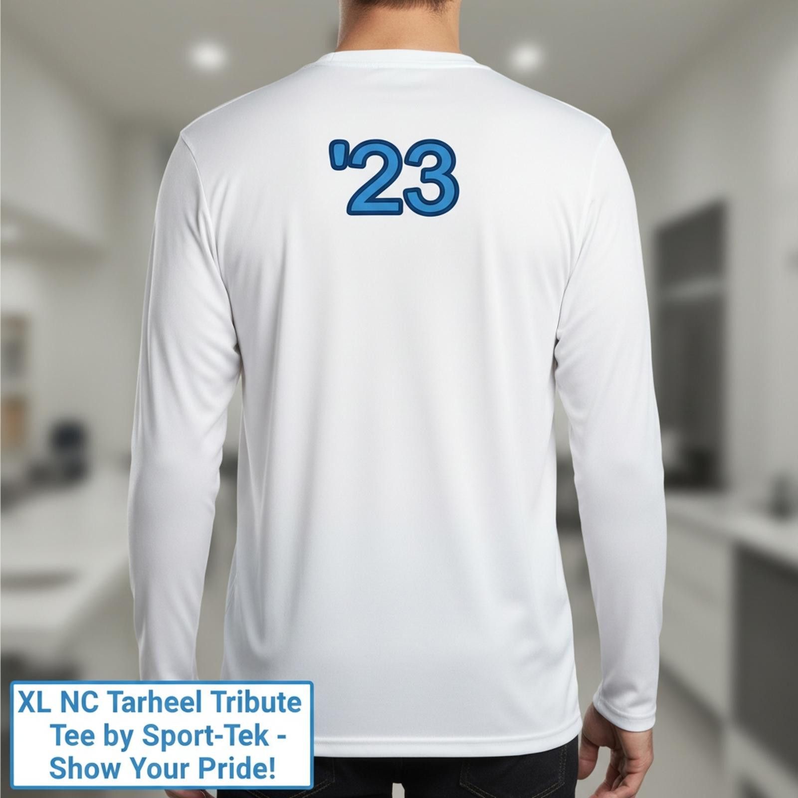 Other XL NC Tarheel Michael Jordan Tribute Long Sleeve Tee by Size US XL / EU 56 / 4 - 2 Thumbnail
