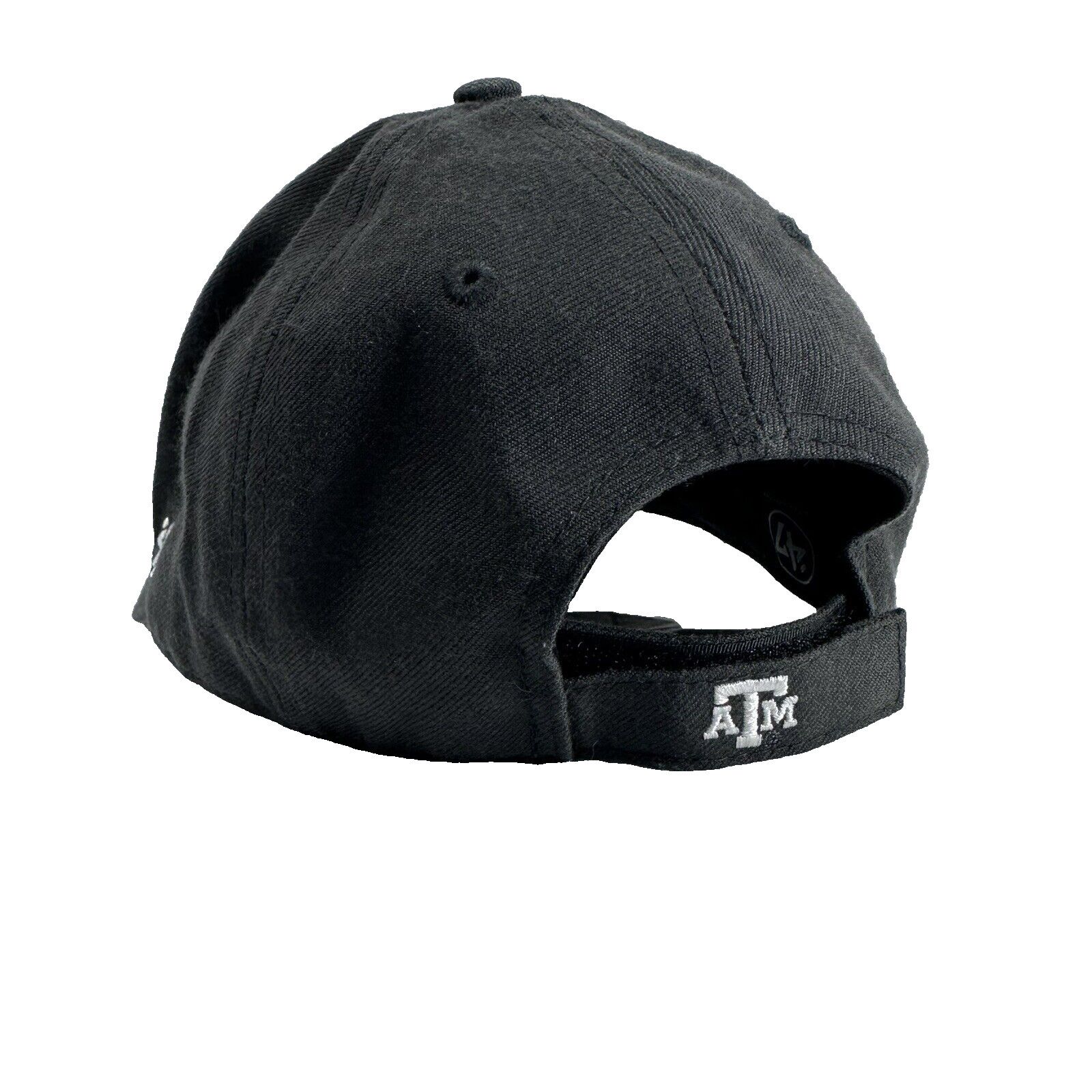 47 Brand Texas A&M Black Cap White Beveled OLCP StrapBack 47Brand Size ONE SIZE - 5 Thumbnail