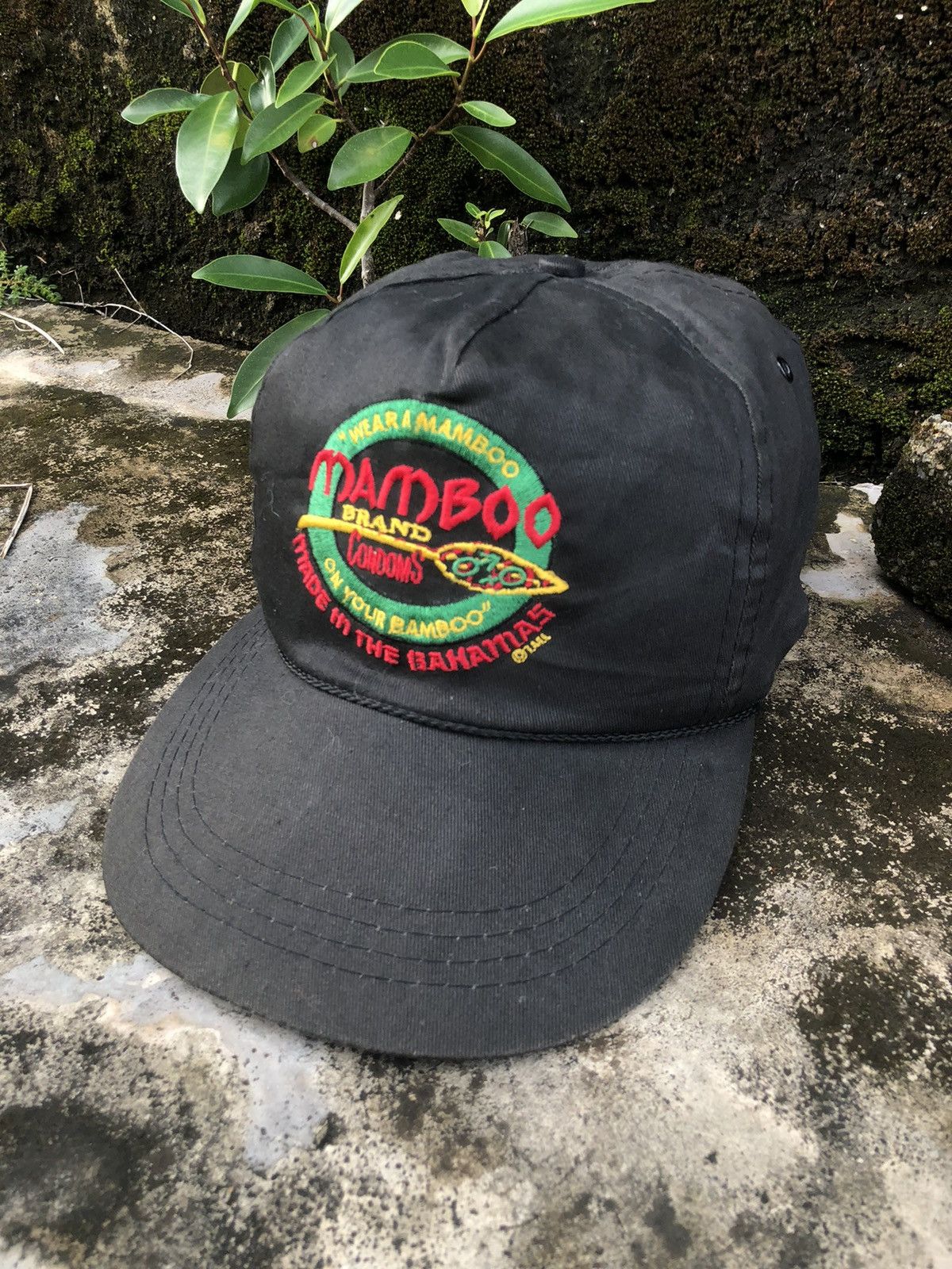 Mambo Rare🔥 Vintage 90s Mamboo Brand Condoms Art Hats Size ONE SIZE - 1 Thumbnail