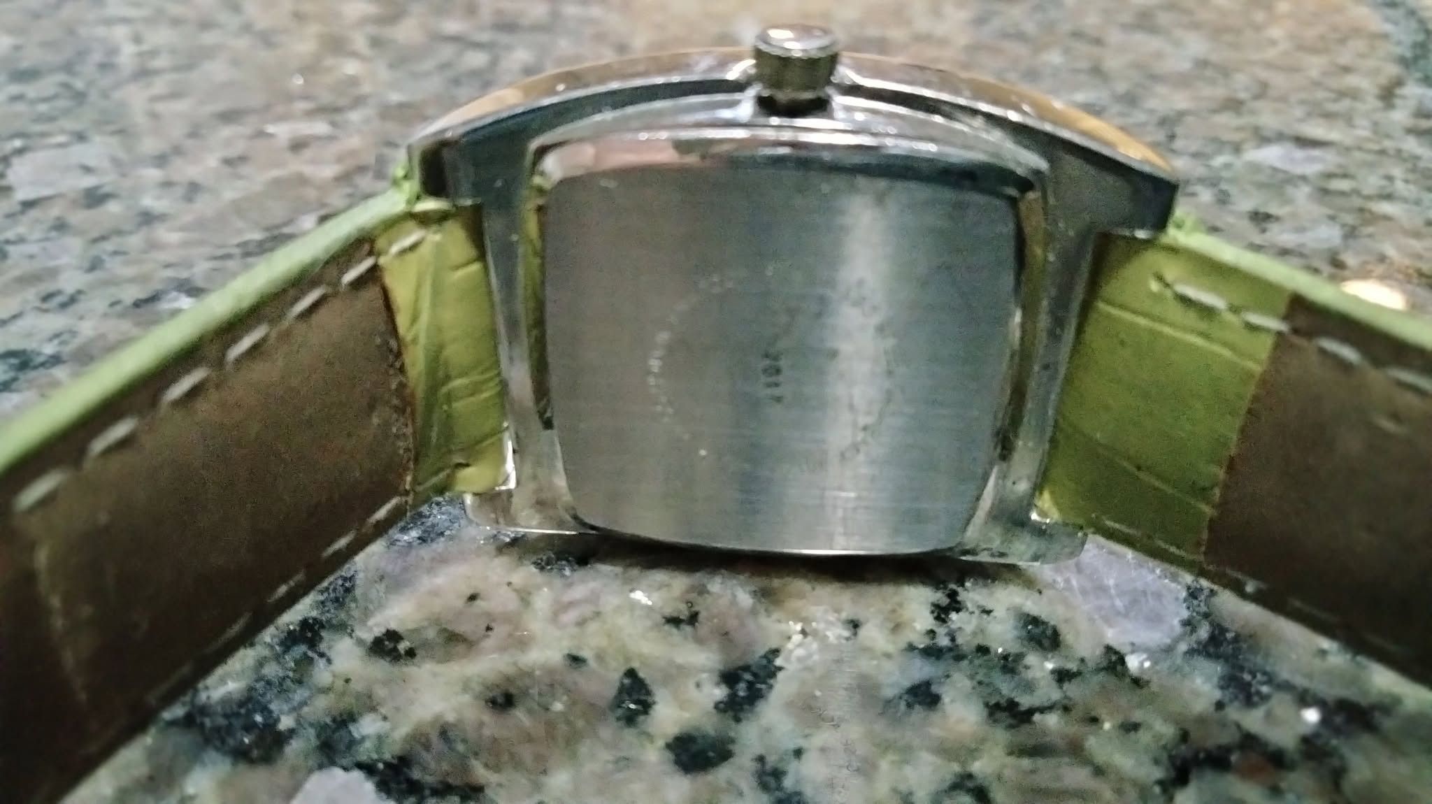 Japanese Brand Japan Movt -Wristwatch with a OLIVE watch band Size ONE SIZE - 3 Thumbnail