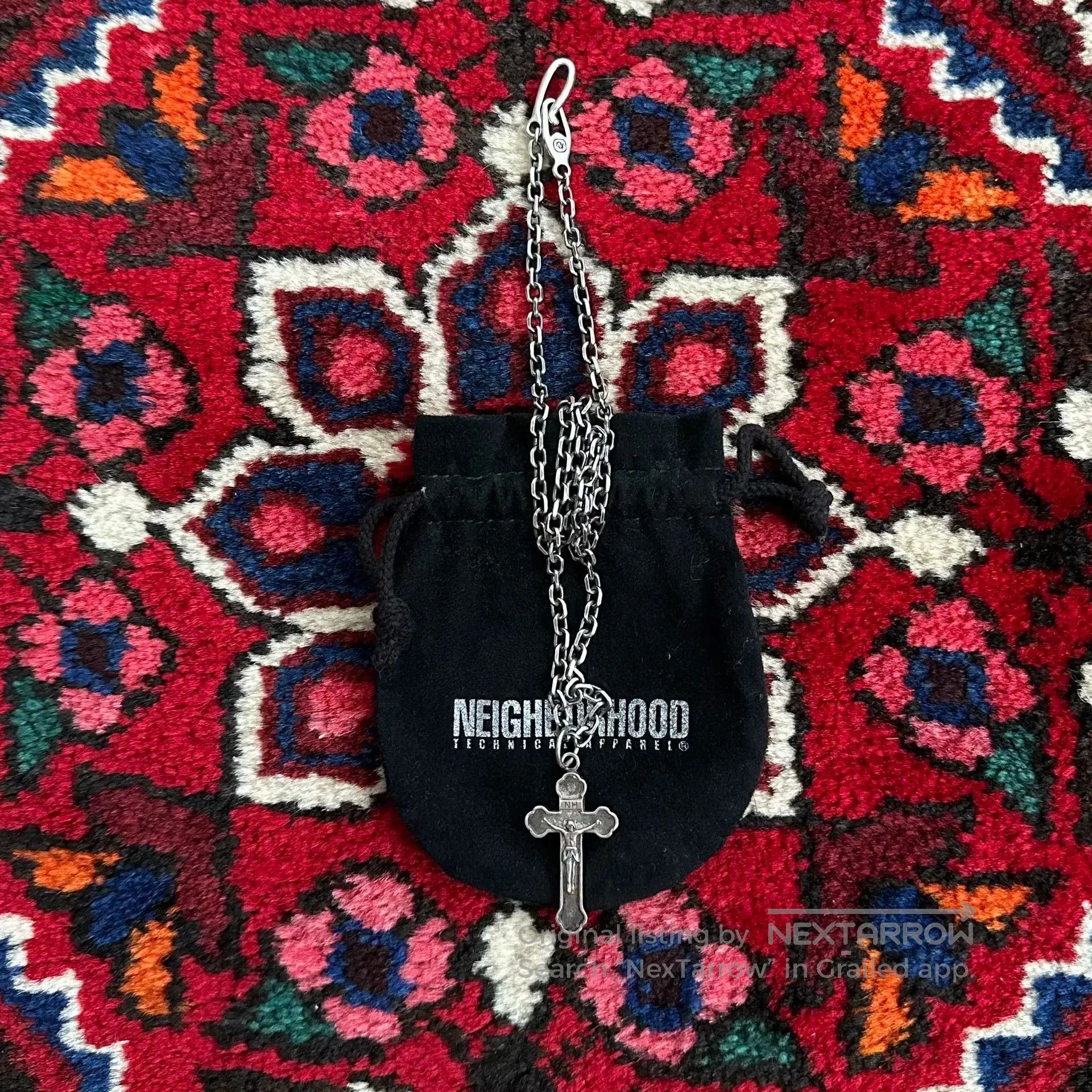 Neighborhood neighborhood silver cross necklace set. Size ONE SIZE - 2 Thumbnail