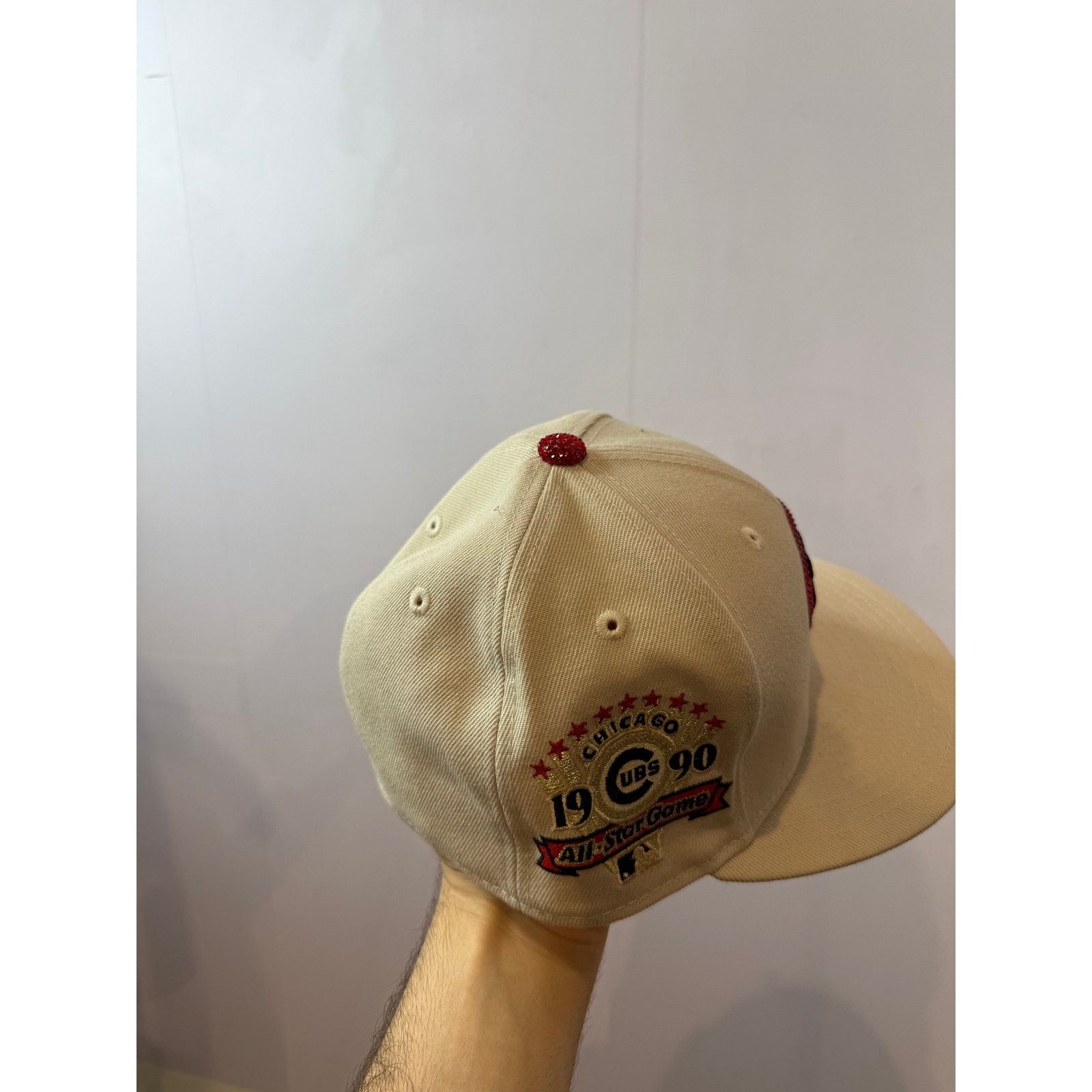 New Era New Era Chicago Cubs Rhinestone Cap Size 38 - 2 Thumbnail