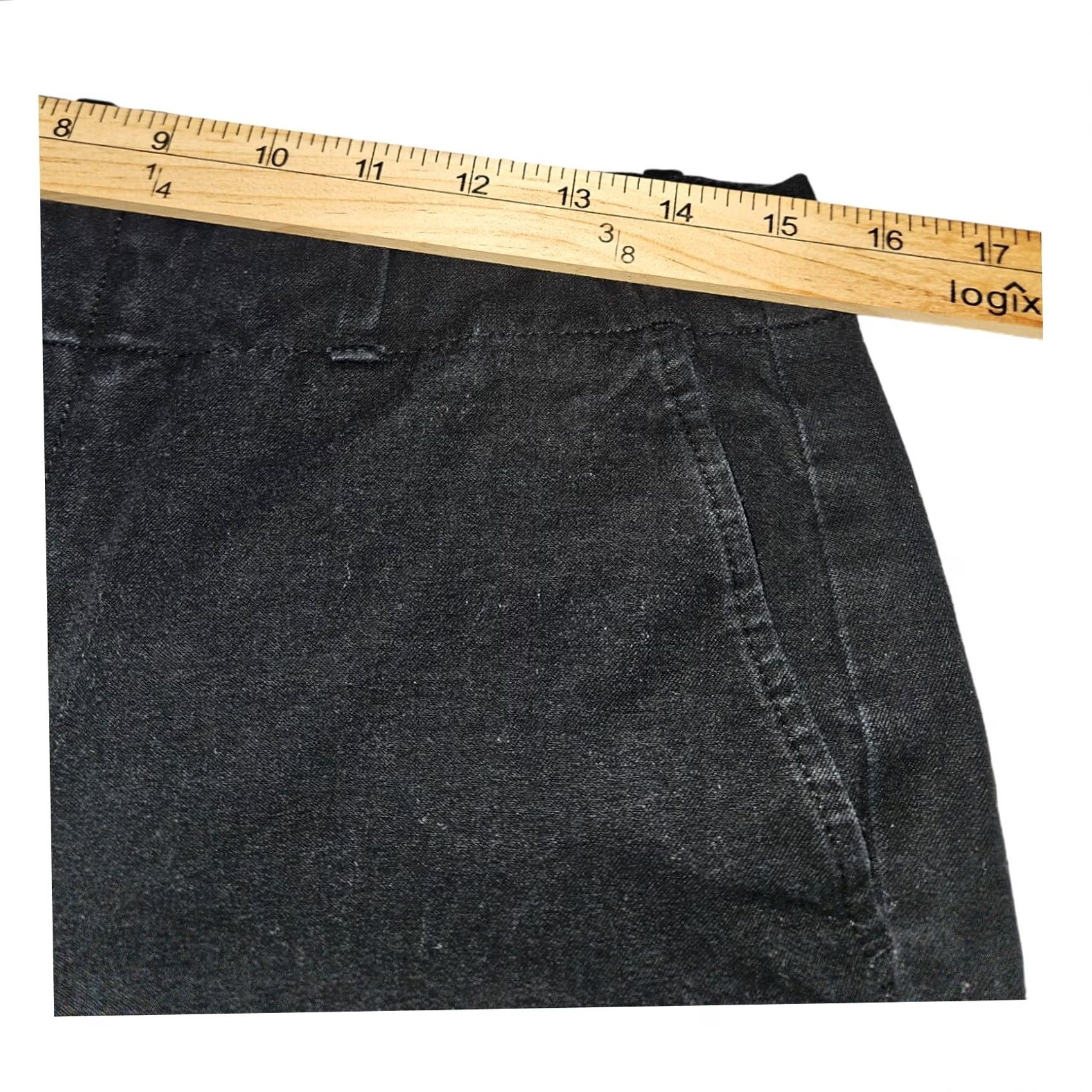 Tommy Hilfiger Tommy Hilfiger Blake Stretch Trouser Women's Black Chino Casual Workwear Pants Size 10 Size 32" / US 10 / IT 46 - 4 Thumbnail
