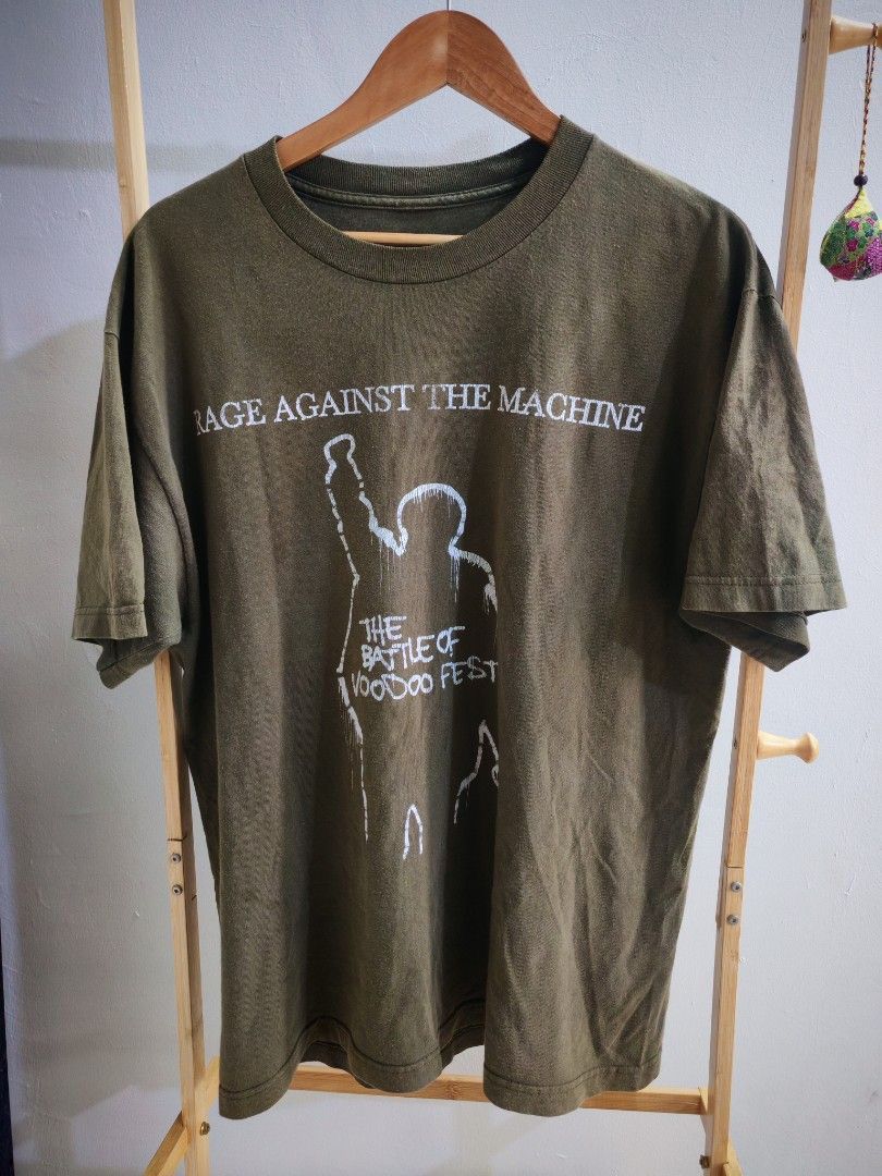 Vintage Y2K Rage Against The Machine Battle of Voodoo Fest Shirt Size US L / EU 52-54 / 3 - 1 Thumbnail