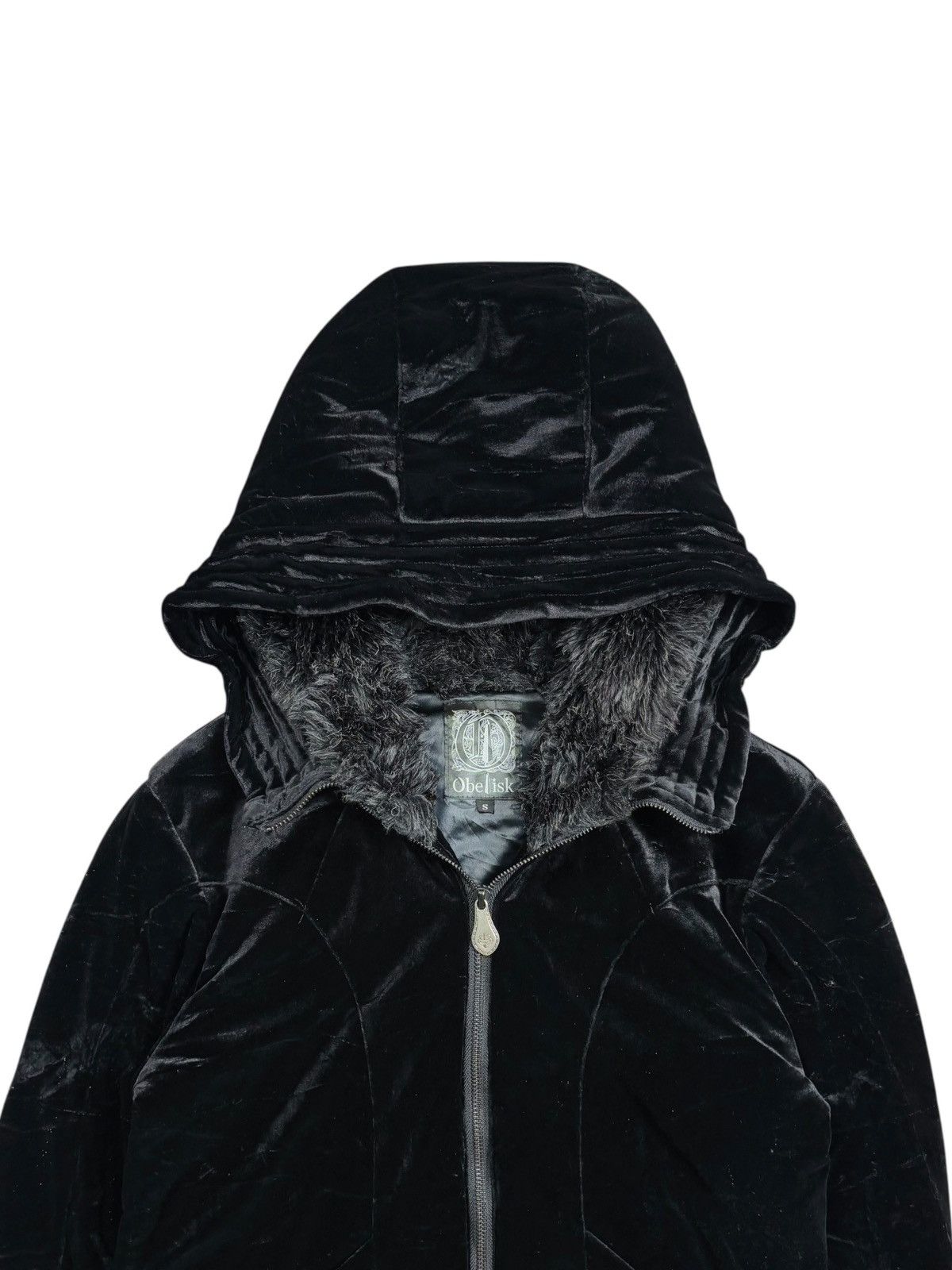 Obelisk Archive Obelisk - Vanta Black Velour Jacket Size US M / EU 48-50 / 2 - 8 Thumbnail