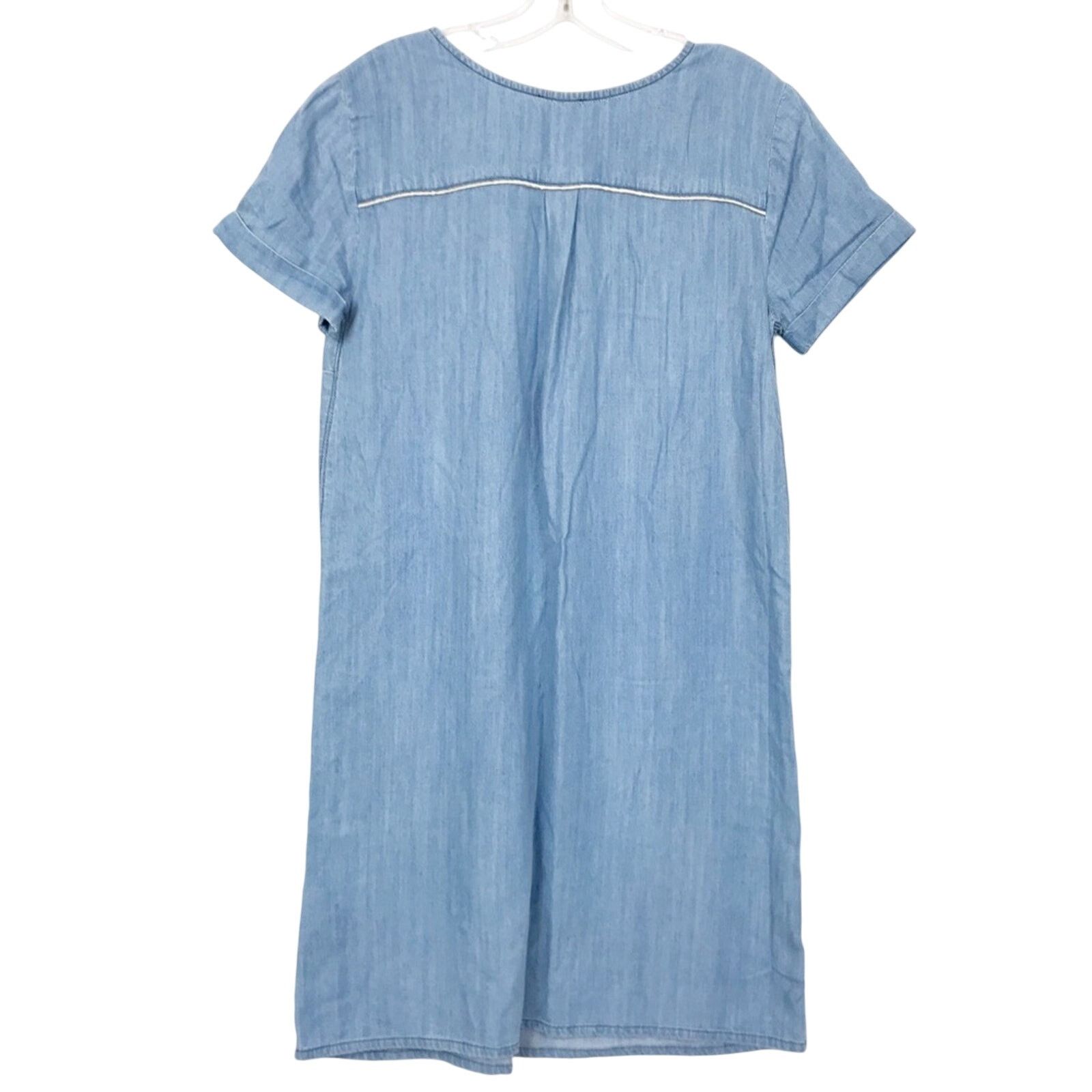 Other Venus Chambray Short Sleeve Dress Size S / US 4 / IT 40 - 4 Thumbnail