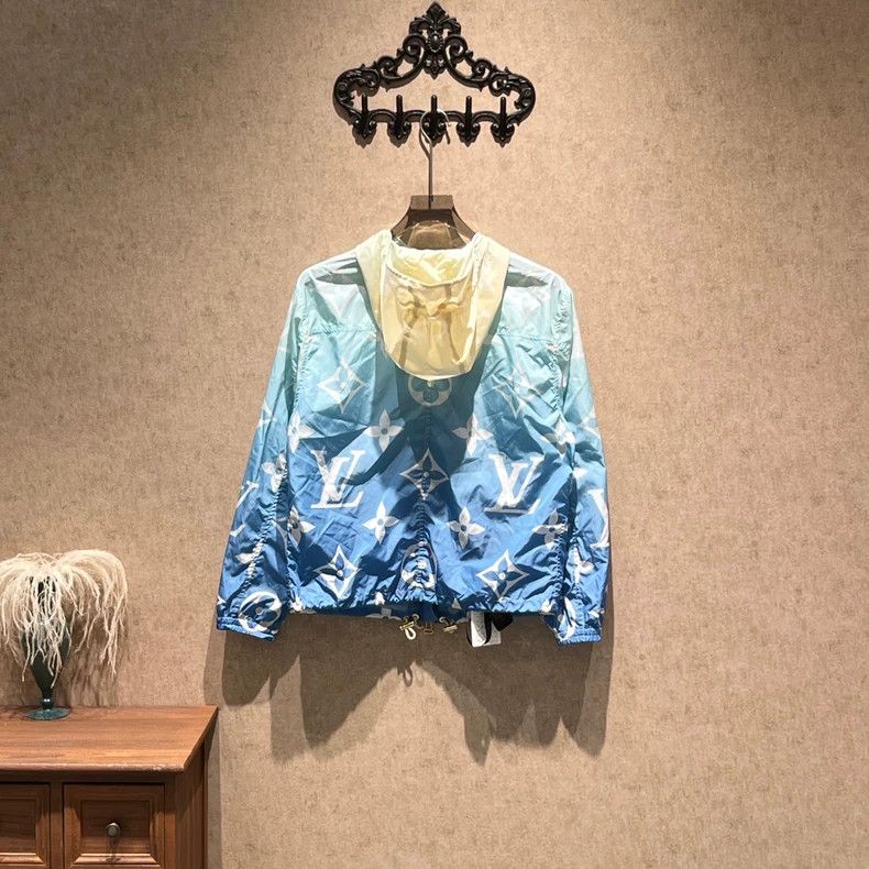 Louis Vuitton Louis Vuitton Sky blue gradient big old flower full print Size XS / US 0-2 / IT 36-38 - 2 Thumbnail
