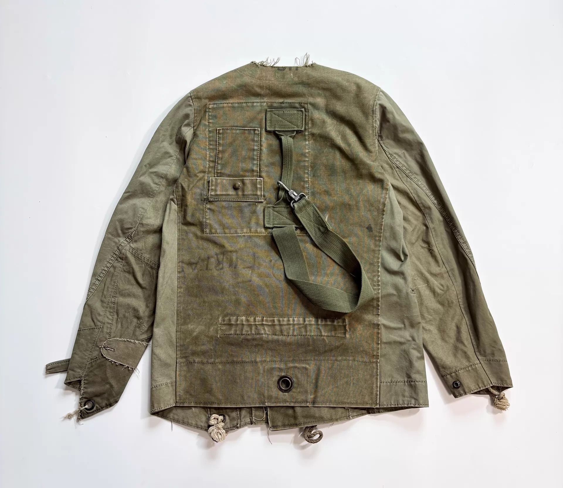 Old Park OLD PARK Jun Fabric Patchwork Jacket (Antique H/W) Size US S / EU 44-46 / 1 - 2 Thumbnail