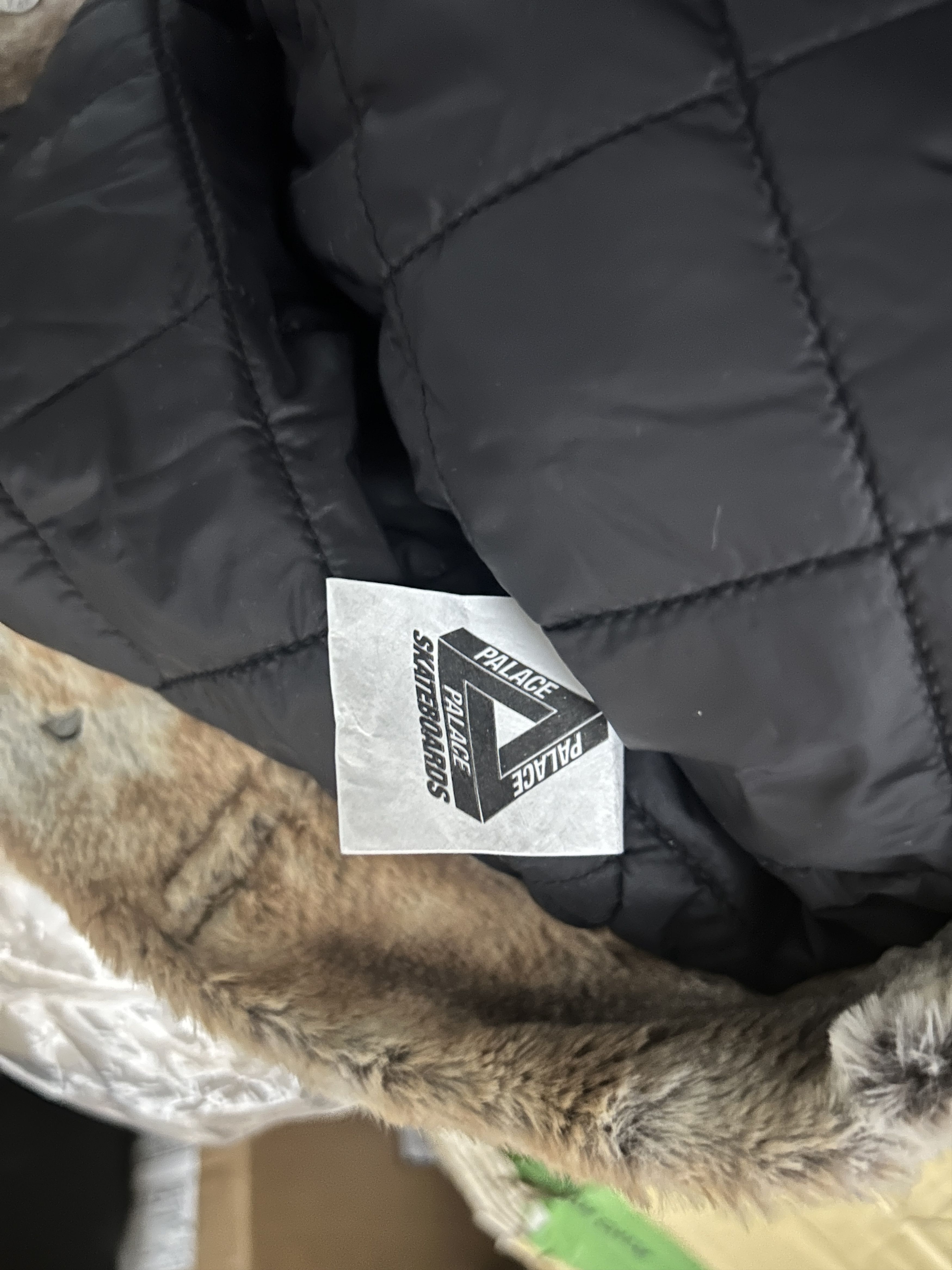 Palace palace furry trucker jacket brown Size US XL / EU 56 / 4 - 11 Thumbnail