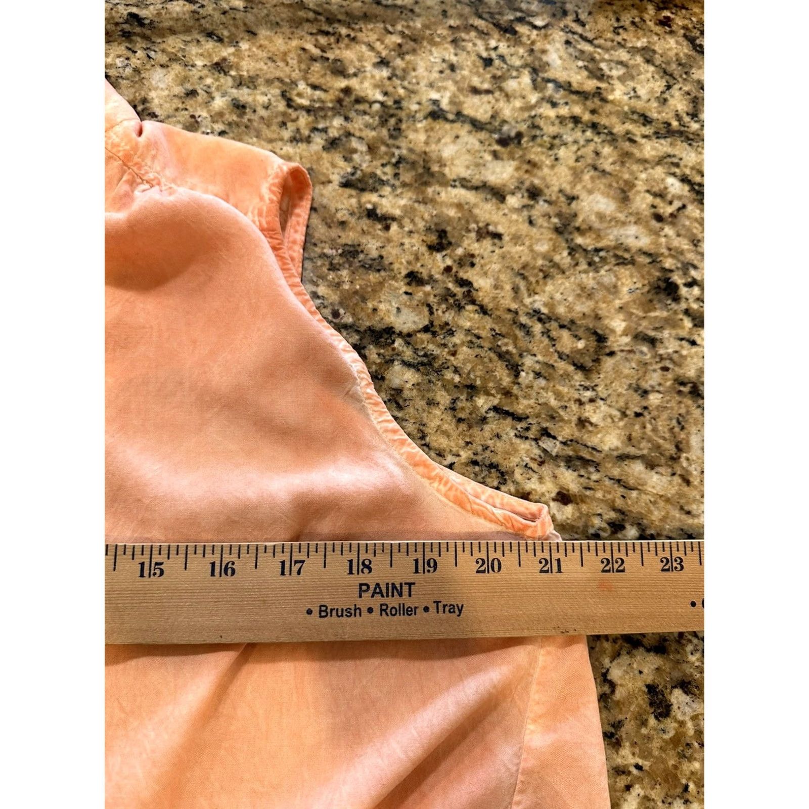 Vintage Beachlunchlounge Blouse Sleeveless Button Front L NWT Orange Women Large Size L / US 10 / IT 46 - 2 Thumbnail