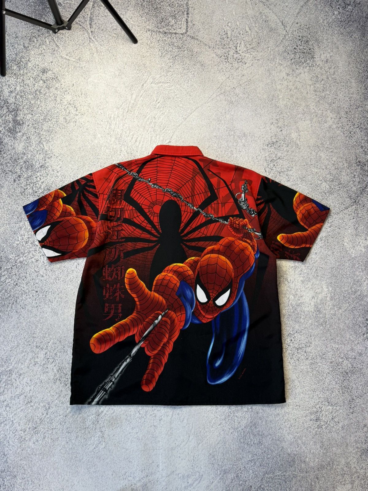Marvel Comics Vintage Changes Spiderman 2001 AOP Button Up Shirt Size US M / EU 48-50 / 2 - 19 Thumbnail