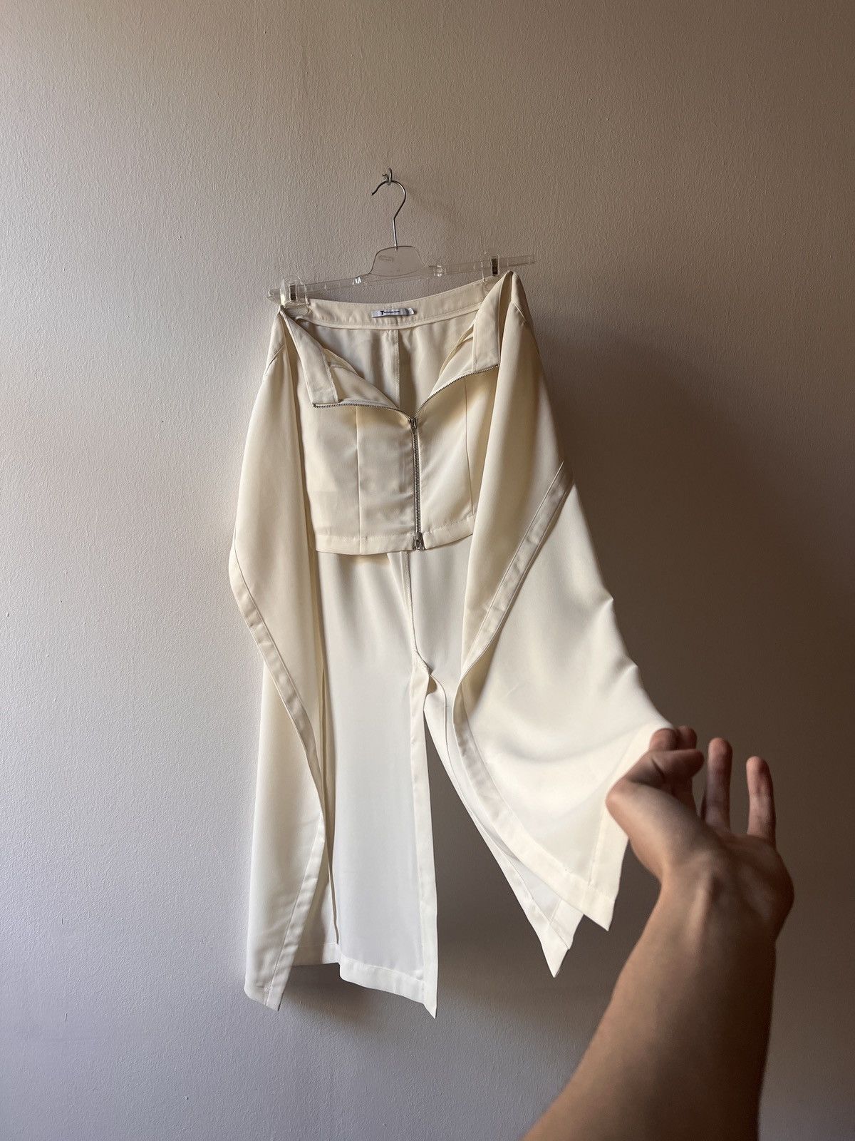 Alexander Wang Alexander Wang White Double Maxi Mini Skirt Size 26" / US 2 / IT 38 - 9 Thumbnail
