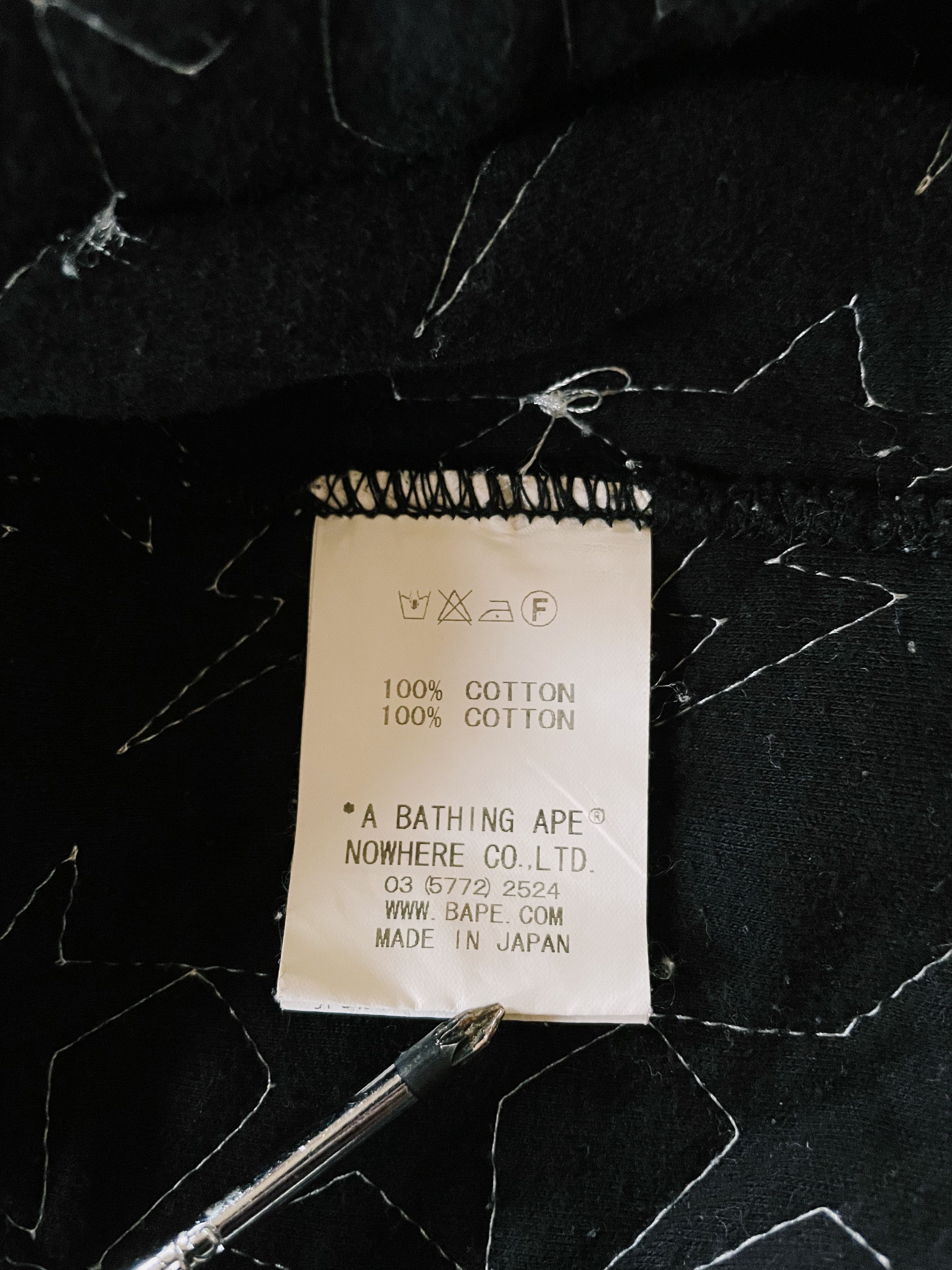 Bape Vintage Bape A Bathing Ape All Over Sta Logo Zip Hoodie Size US M / EU 48-50 / 2 - 4 Thumbnail
