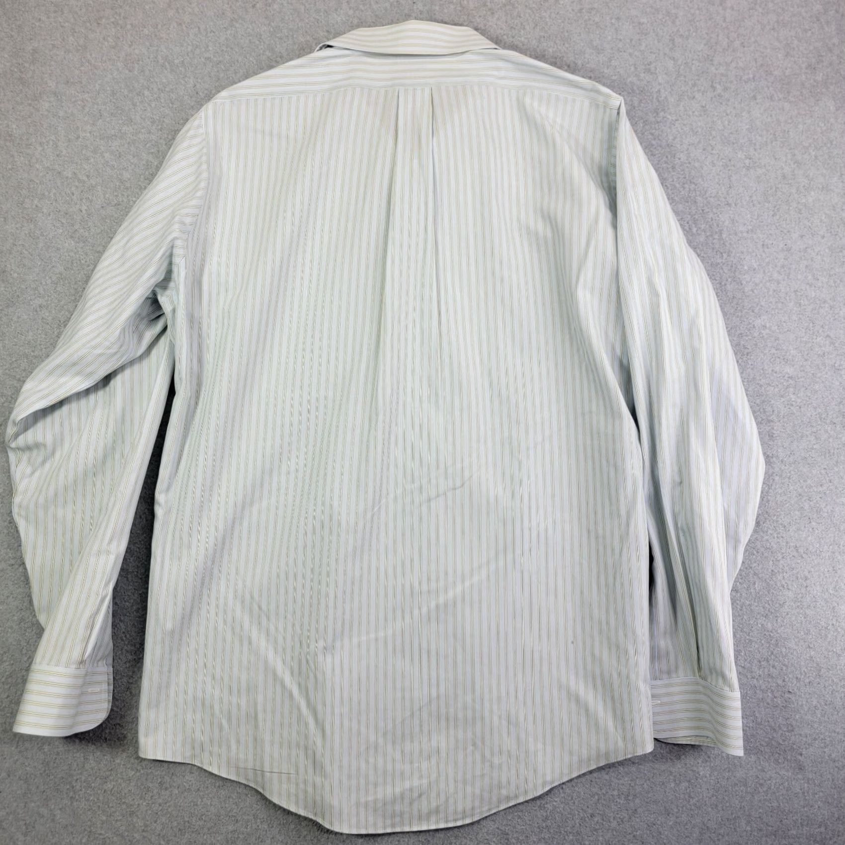 Brooks Brothers Brooks Brothers Shirt 15.5-35 Traditional Fit Non-Iron Striped Casual Business Mens Shirt Size US L / EU 52-54 / 3 - 6 Thumbnail