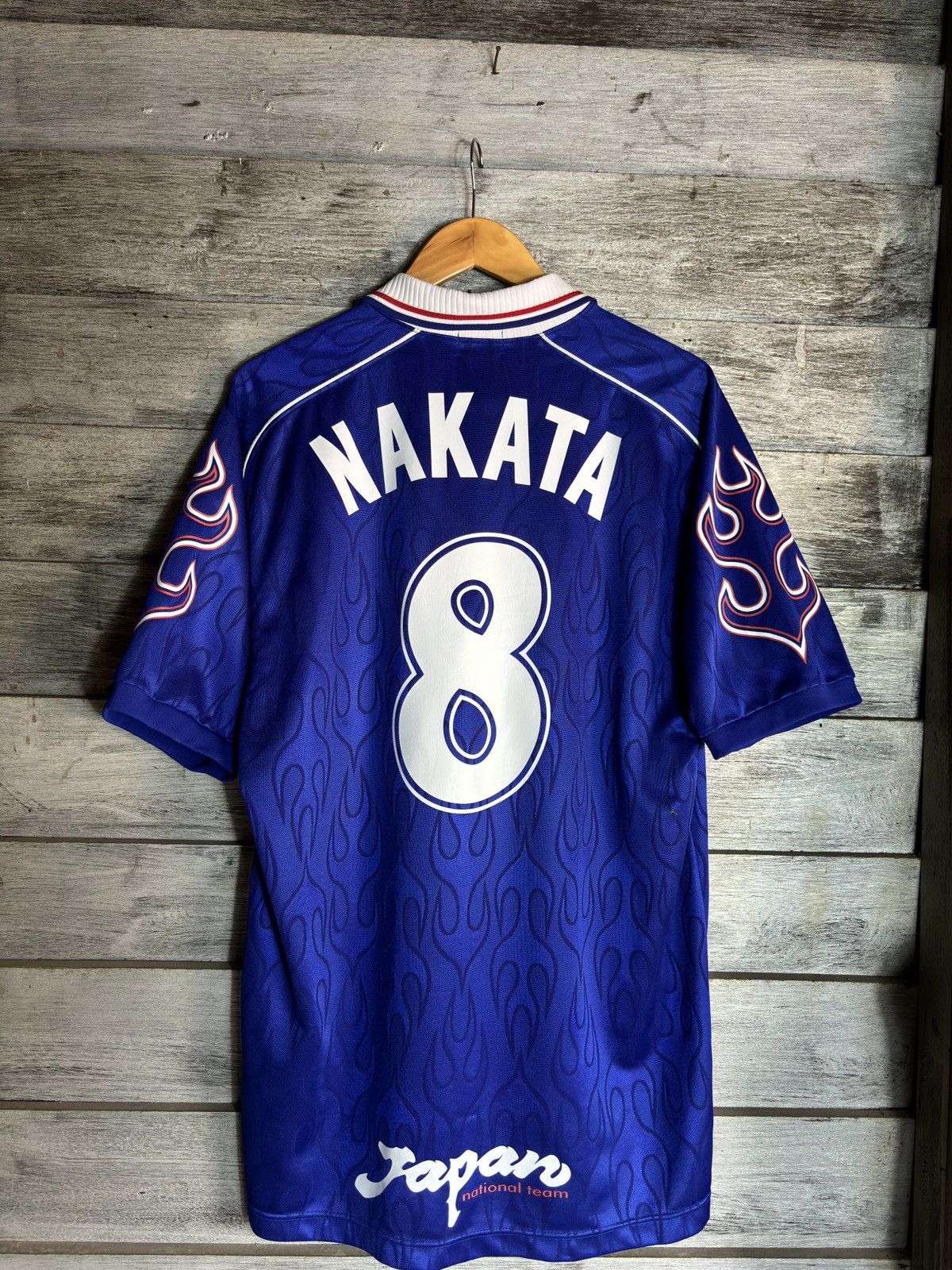 Asics Vintage 1998 Japan Home Jersey 🔥 Size US XL / EU 56 / 4 - 2 Thumbnail