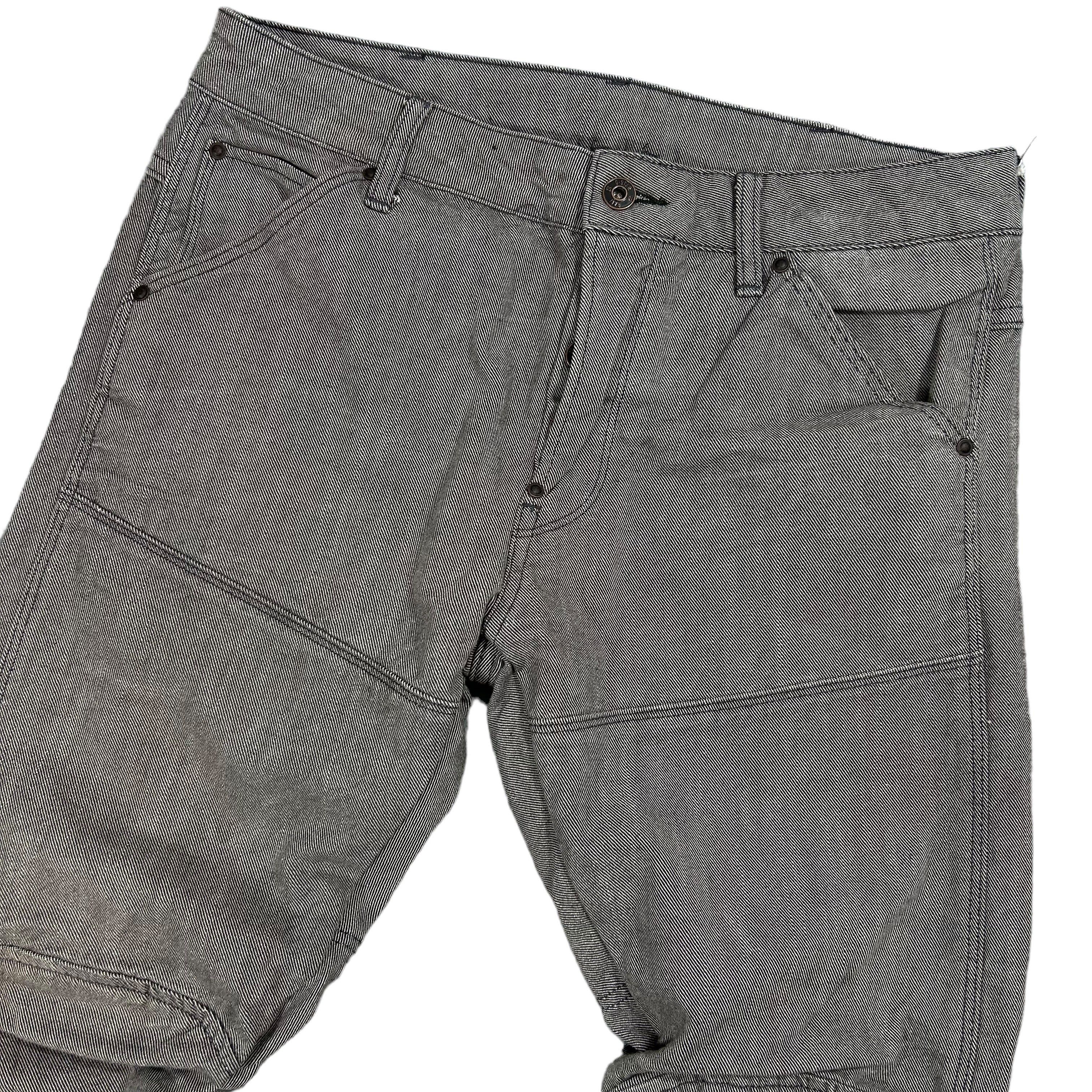 G-Star G-star Raw 5620 3D Elwood Black White Striped Pants W32 L30 Size US 32 / EU 48 - 3 Thumbnail