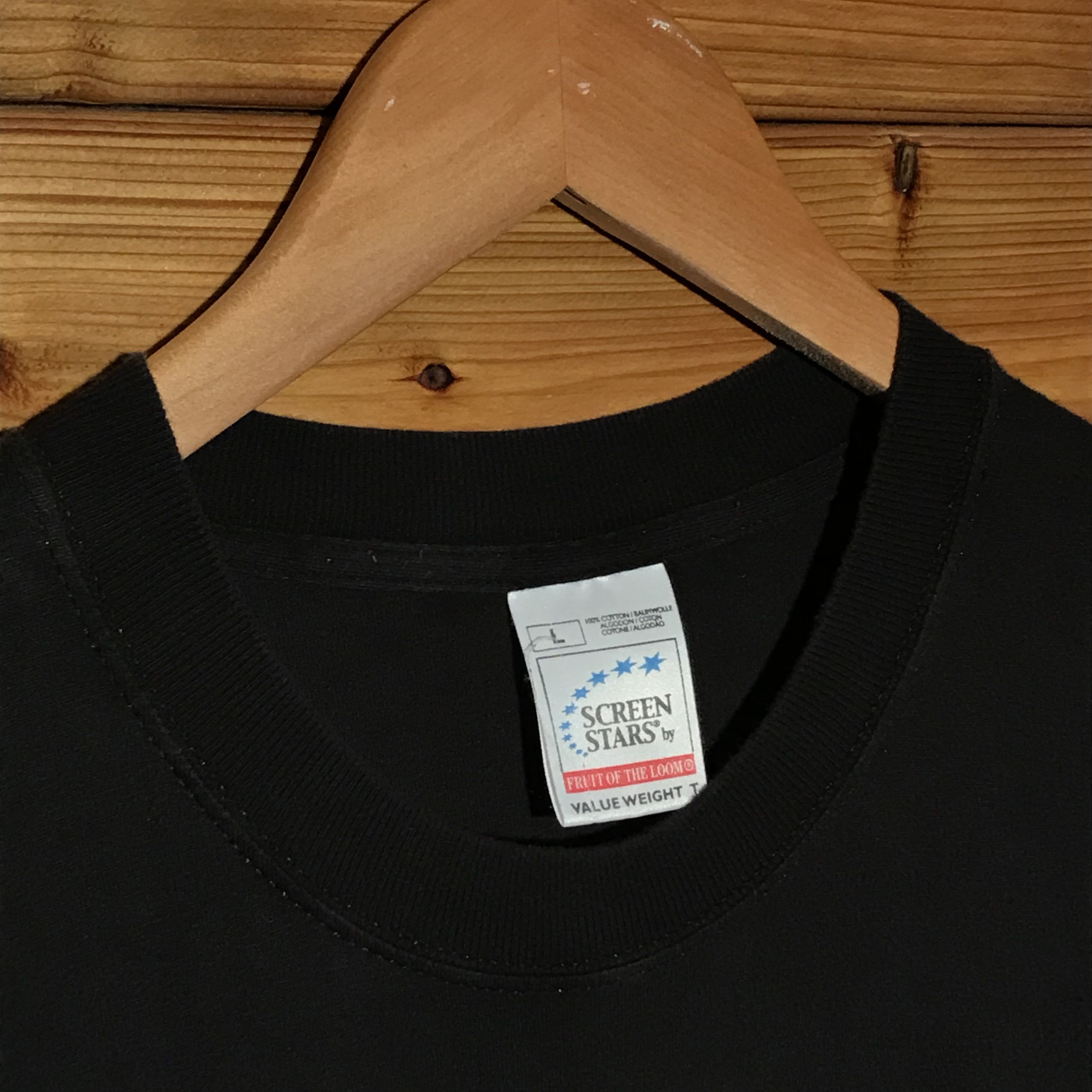 Band Tees × Vintage 90s Vintage The Ruts Centre Spellout Original Band Tee Size US L / EU 52-54 / 3 - 7 Thumbnail