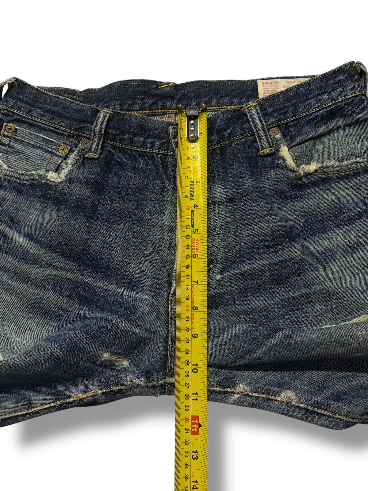 Evisu Vintage 00s Evisu No.2 Lot 2001 Selvedge Japan Denim Jeans Size US 32 / EU 48 - 19 Thumbnail