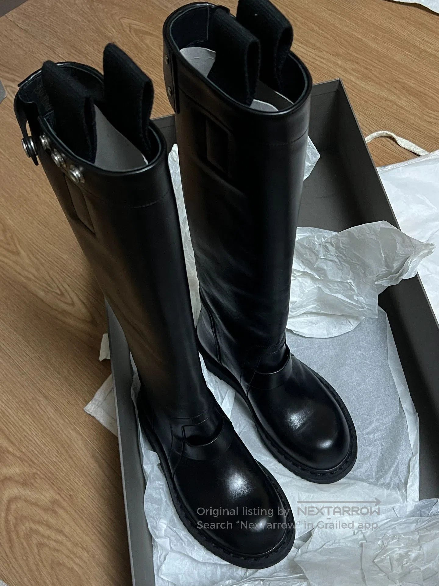 Rick Owens Rick Owens Anthem Jack Boots. Size US 4 / IT 34 - 2 Thumbnail