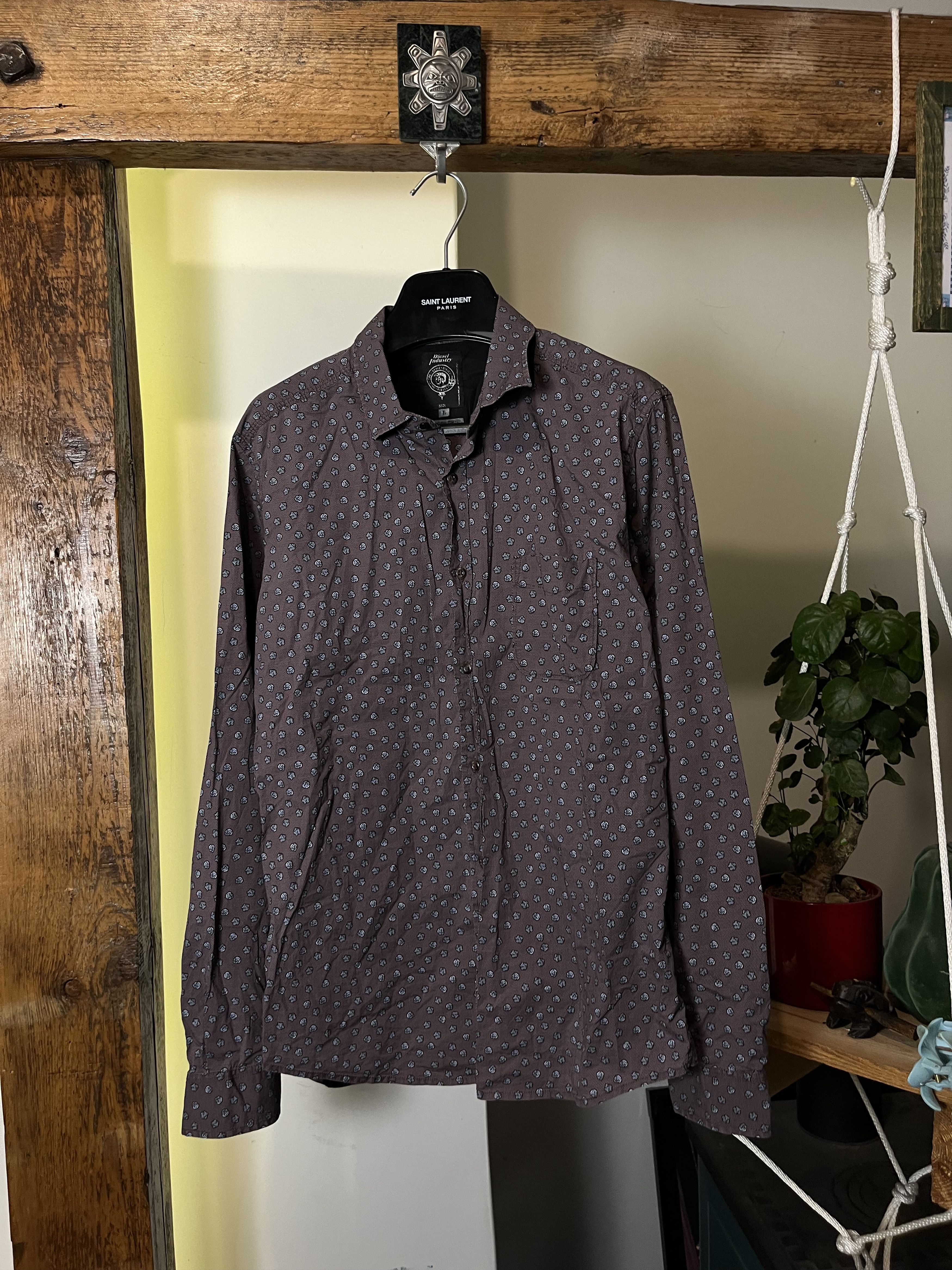 Diesel × Vintage Diesel Fullprint Shirt Size US L / EU 52-54 / 3 - 1 Thumbnail