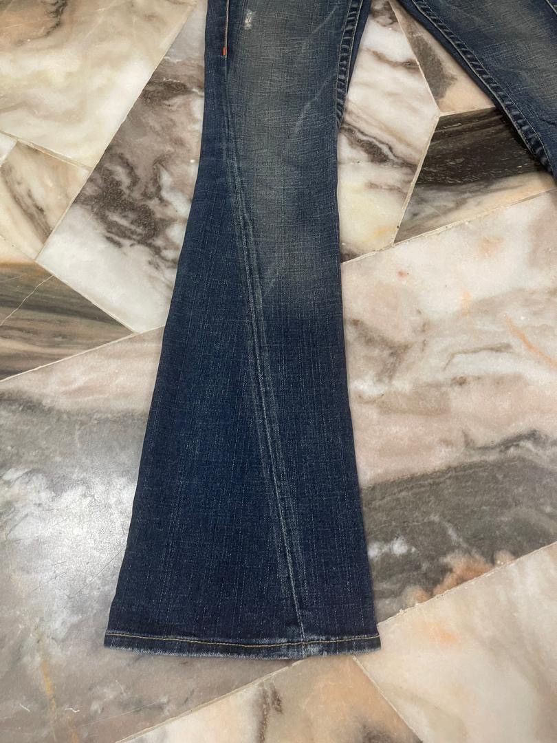 Tornado Mart Vintage True Religion Flare Denim Jeans Size 28" / US 6 / IT 42 - 3 Thumbnail
