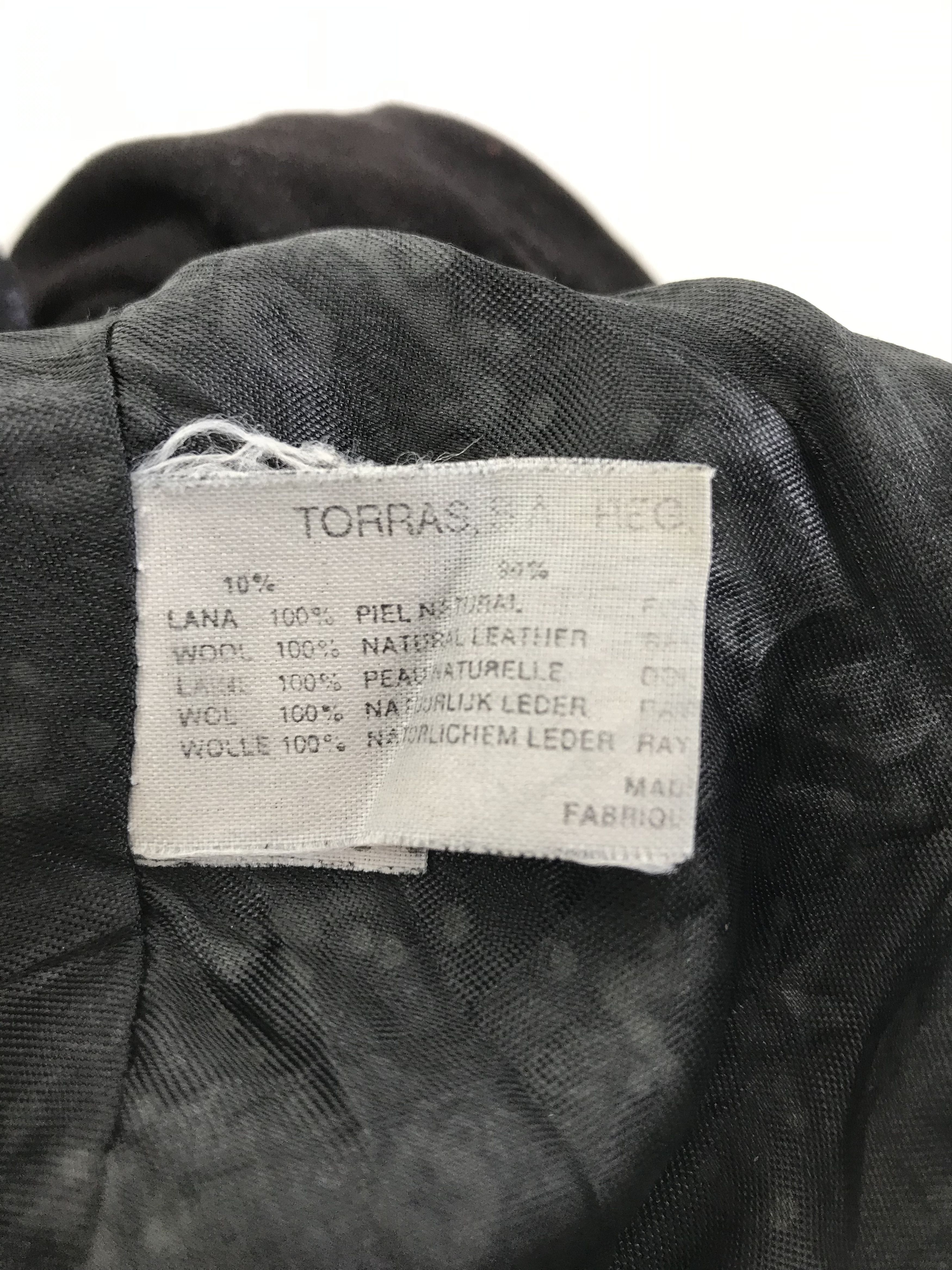 Torras Vintage Torras Hybrid Cardigan Suede Leather Jacket Size US L / EU 52-54 / 3 - 8 Thumbnail