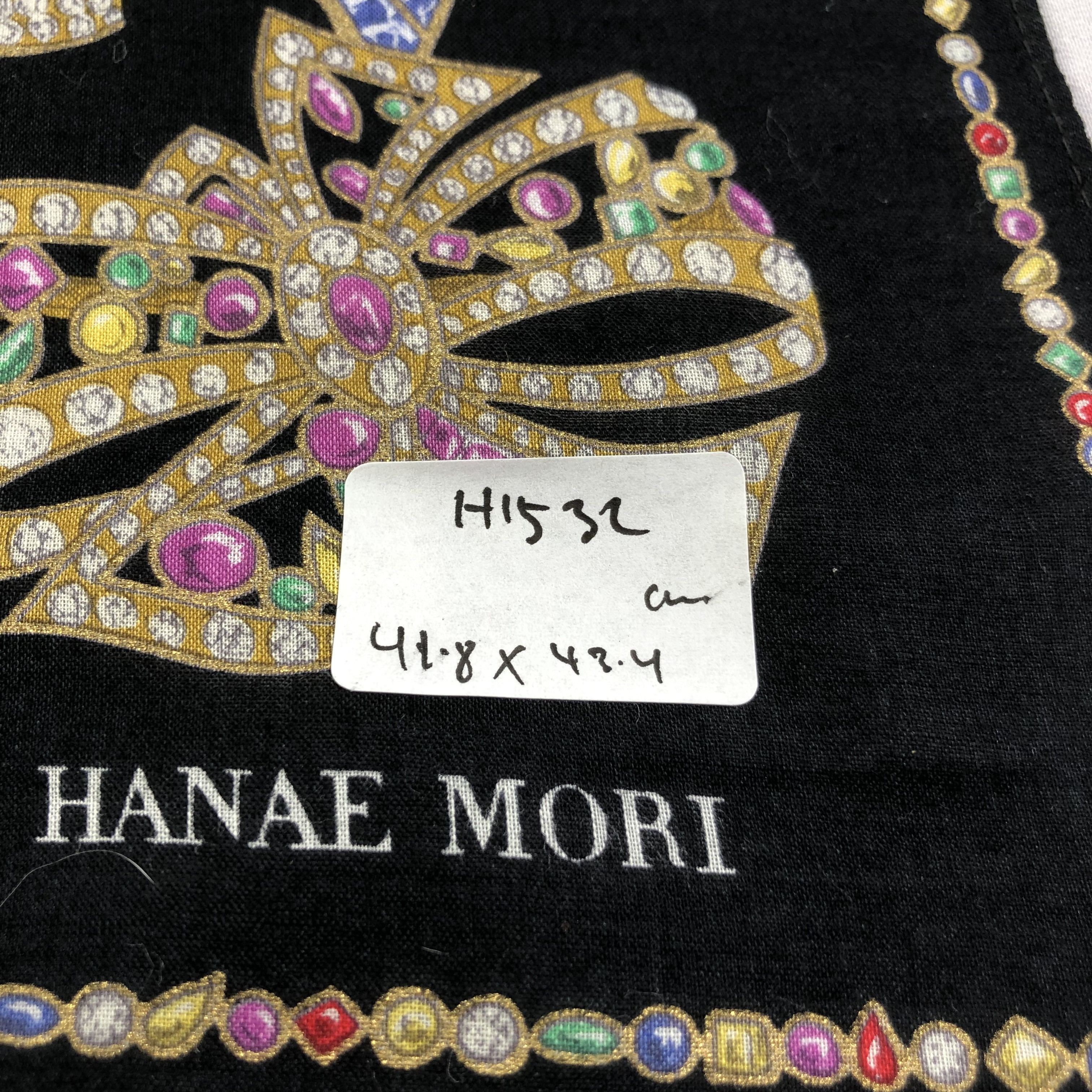 Hanae Mori Hanae Mori Brooches Handkerchief Neckerchief Bandana H1532 Size ONE SIZE - 5 Thumbnail