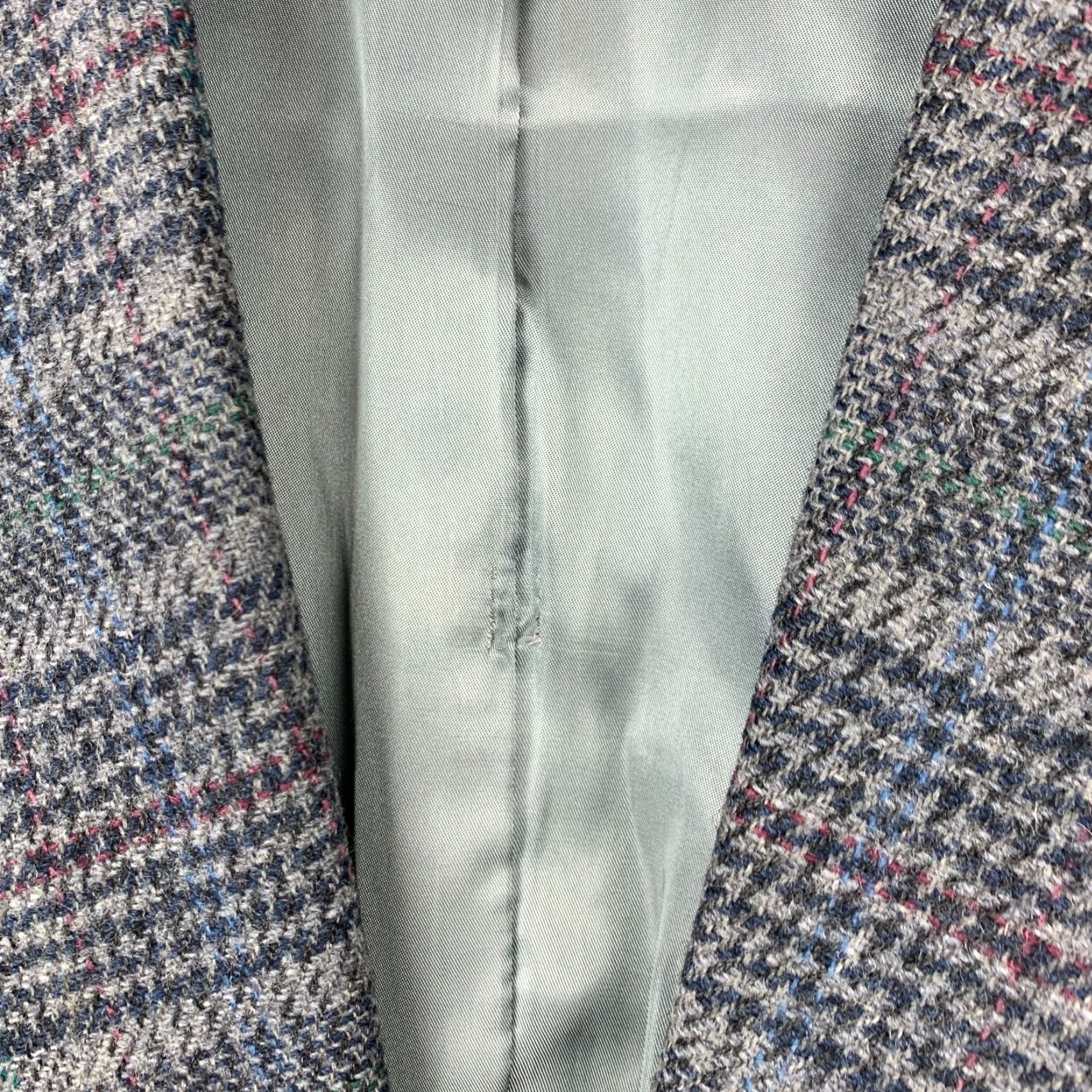 Hart Schaffner Marx Hart Schaffner Marx Wool Plaid Blazer Suit Sport Coat 44 x 31 Mens Shirt Size 44R - 3 Thumbnail