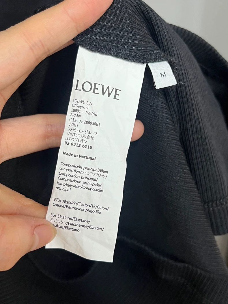 Loewe LOEWE Black slogan vest Size M / US 6-8 / IT 42-44 - 3 Thumbnail