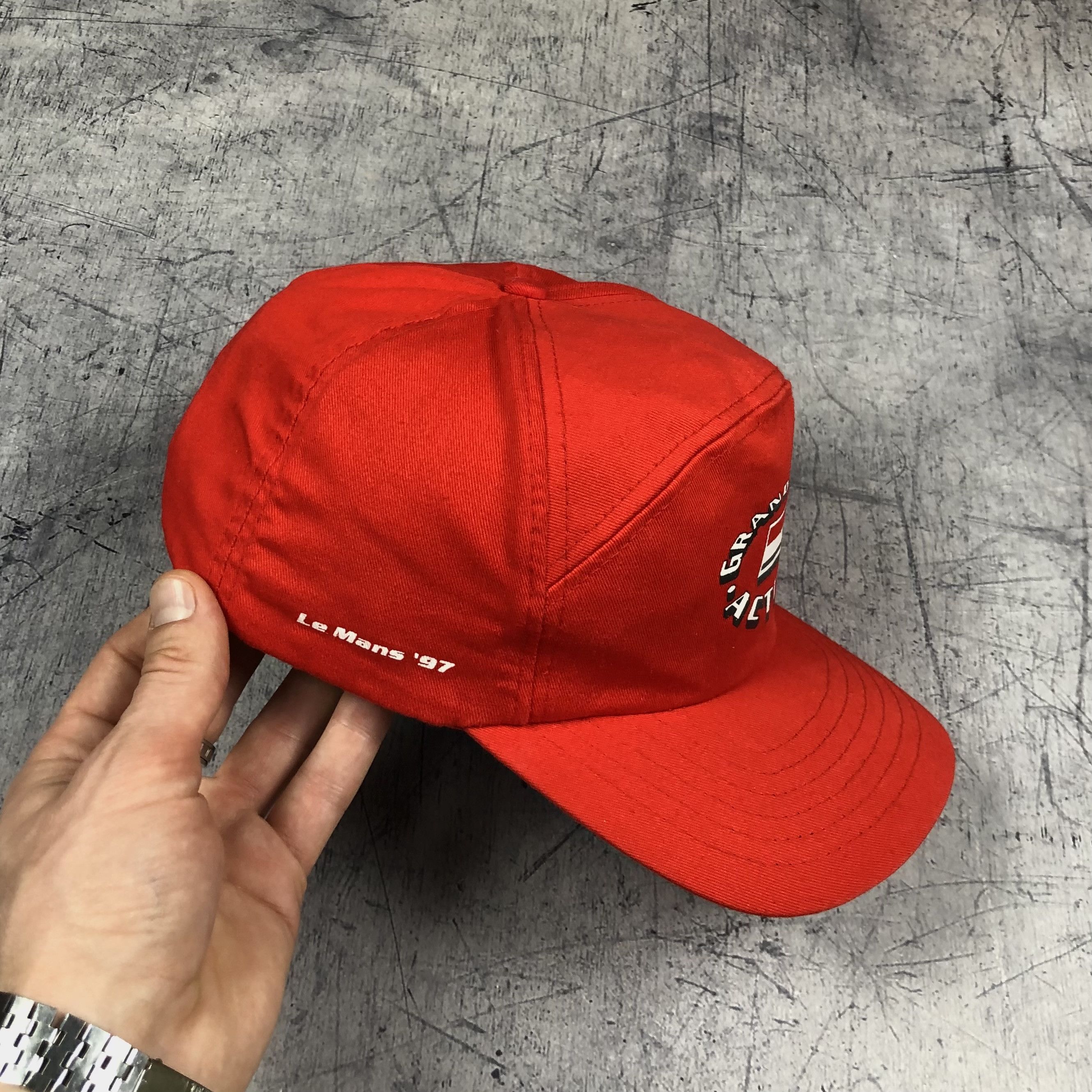 NASCAR Vintage 1997 Le Mans Grand Prix Action Cap Size ONE SIZE - 4 Thumbnail