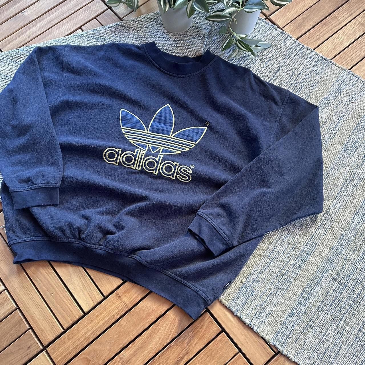 Adidas Vintage Y2K Adidas Big Logo Sportswear Boxy Sweatshirt Size US XL / EU 56 / 4 - 2 Thumbnail