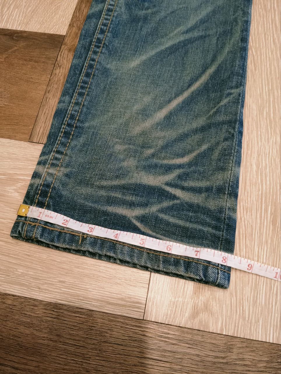 Japanese Brand VINTAGE LOLITA JEANS DISTRESSED DENIM JEANS Size US 33 - 17 Thumbnail