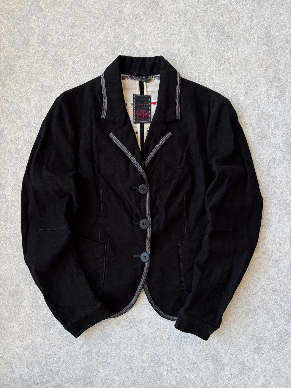 Marithe + Francois Girbaud Marithe Francois Girbaud Avant Garde Y2K Blazer Jacket Size M / US 6-8 / IT 42-44 - 1 Thumbnail