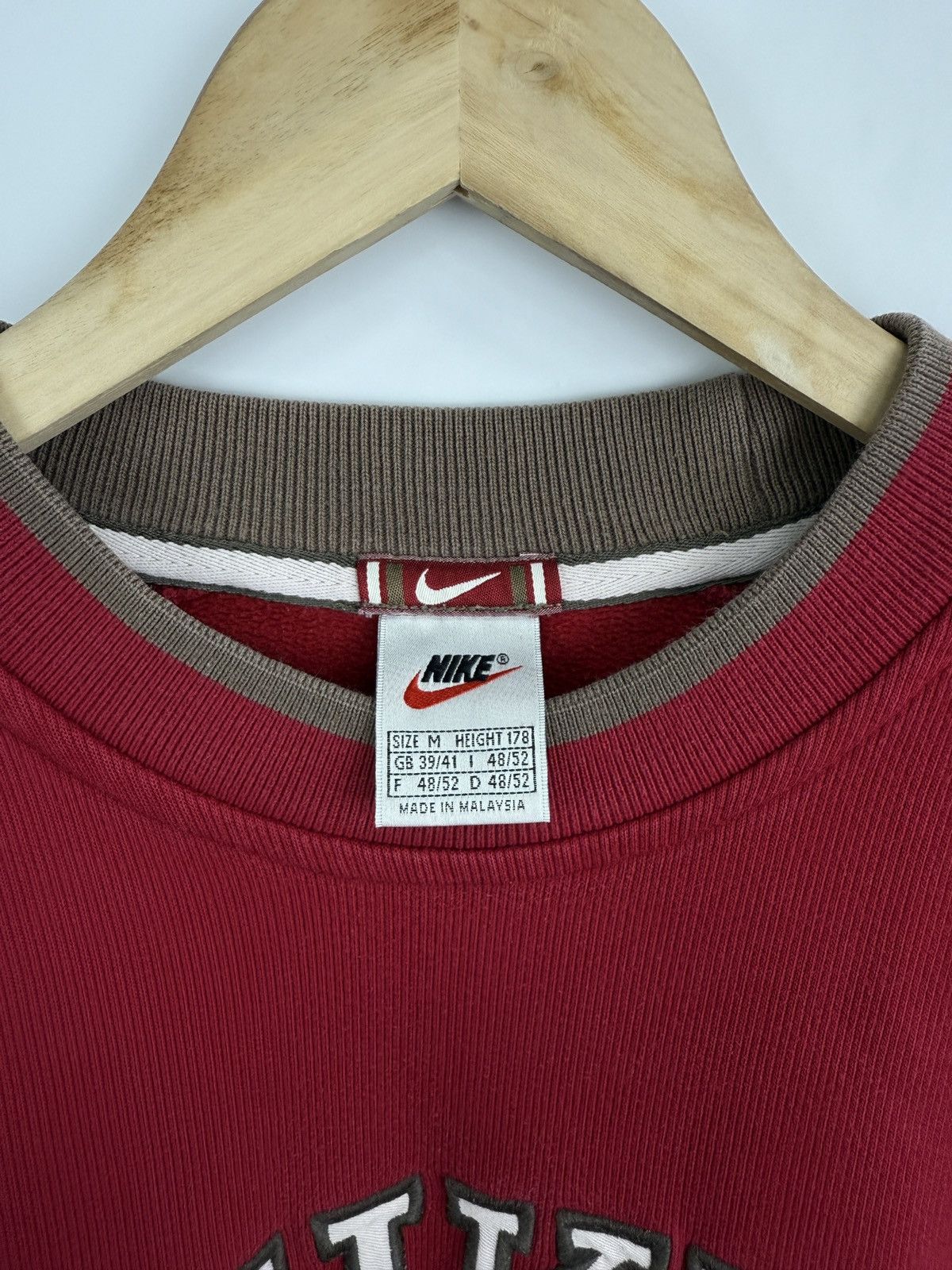 Nike 🇺🇸 Vintage 90s Nike Archive Sweatshirt Y2K Rare Retro Size US M / EU 48-50 / 2 - 6 Thumbnail