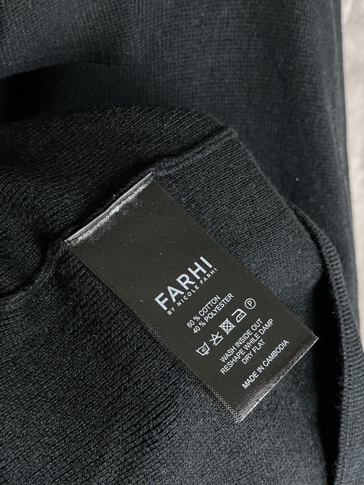 Nicole Farhi Nicole Farhi 100% Pure Mrino Knitted Zip Long Sleeve Polo Size US M / EU 48-50 / 2 - 9 Thumbnail