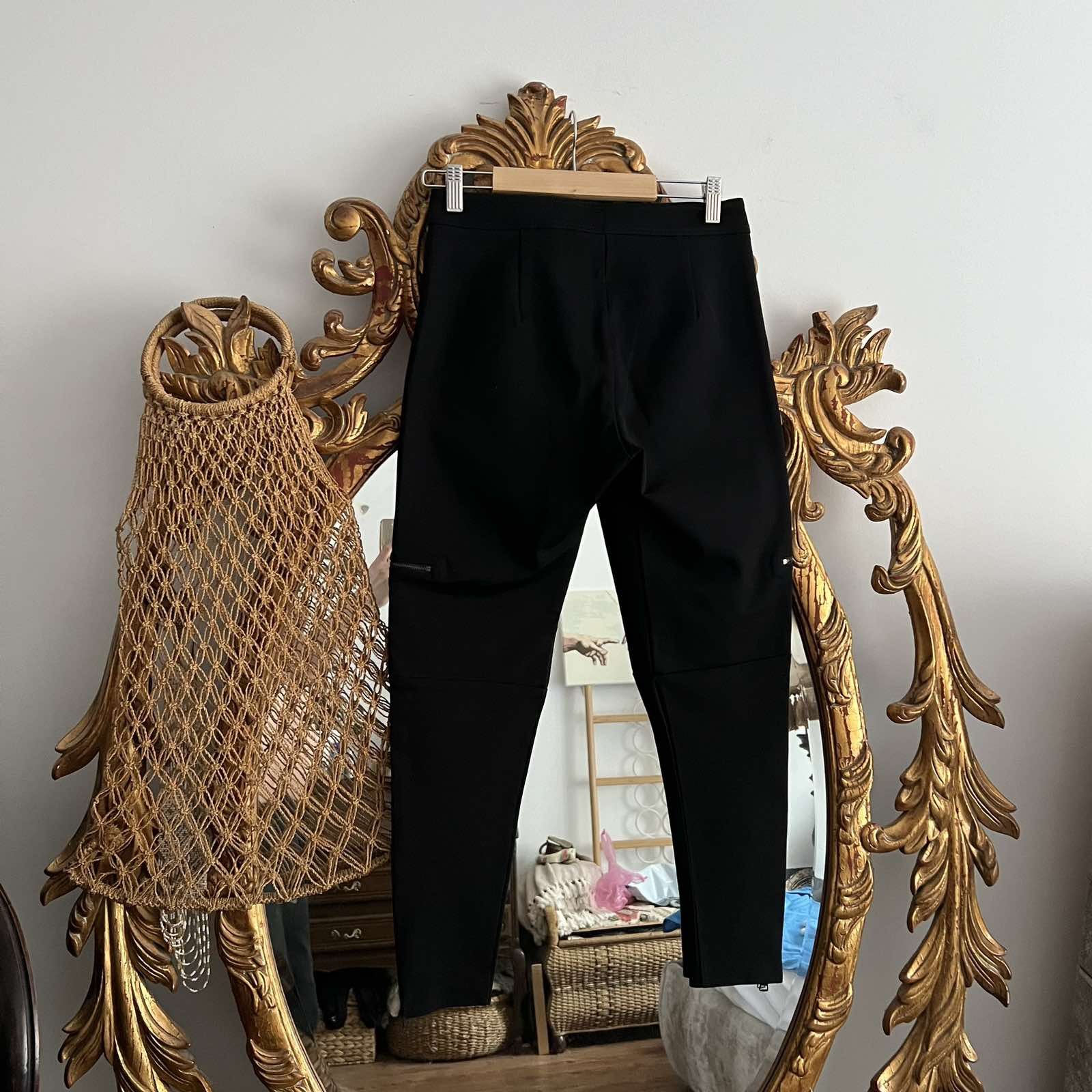 Burberry VTG Burberry Black Multipocket Pants Size 27" / US 4 / IT 40 - 2 Thumbnail